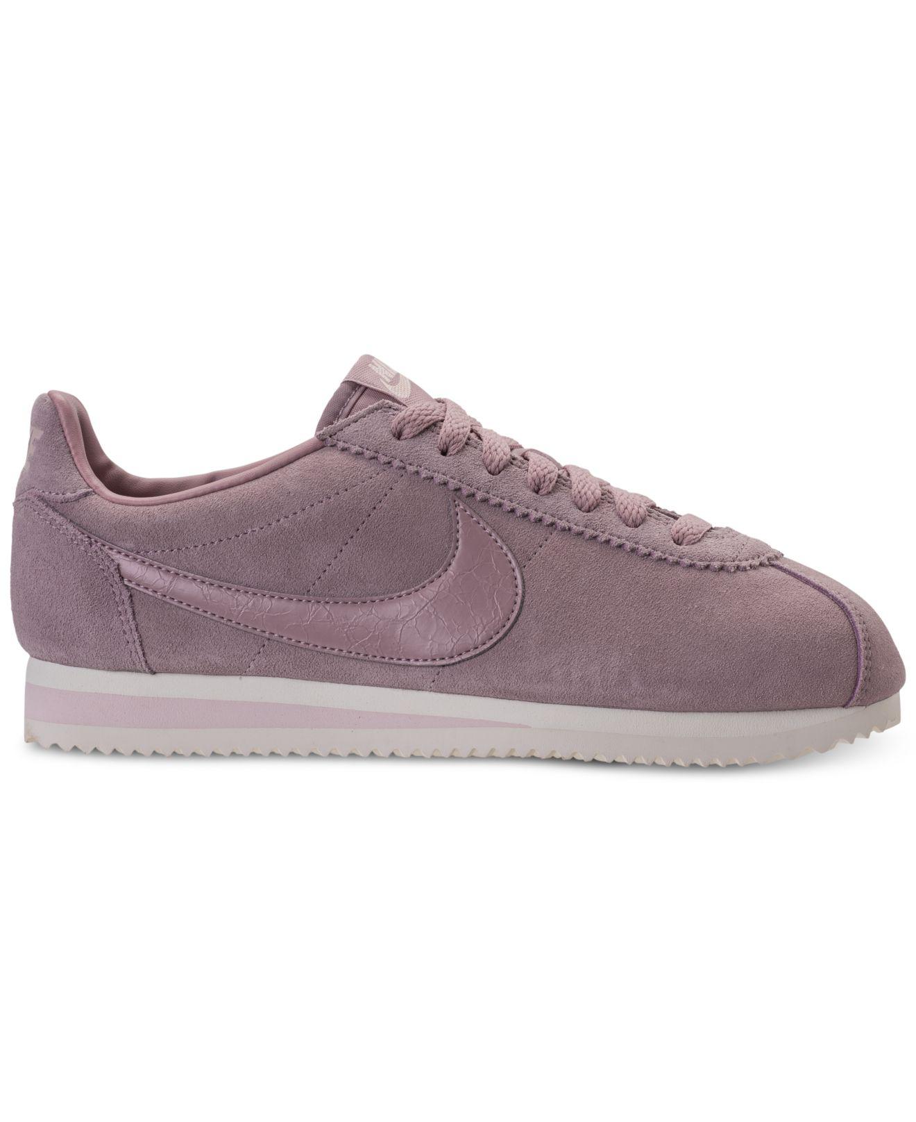 Nike Wmns Classic Cortez Suede Elemental Rose/ Elemental Rose in Pink | Lyst