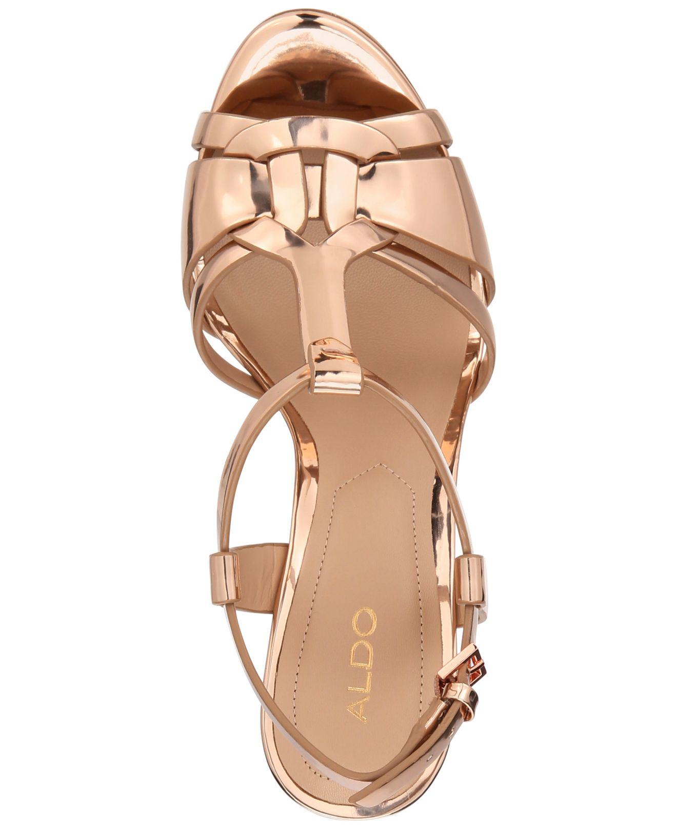 ALDO Chelly Platform Dress Sandals | Lyst