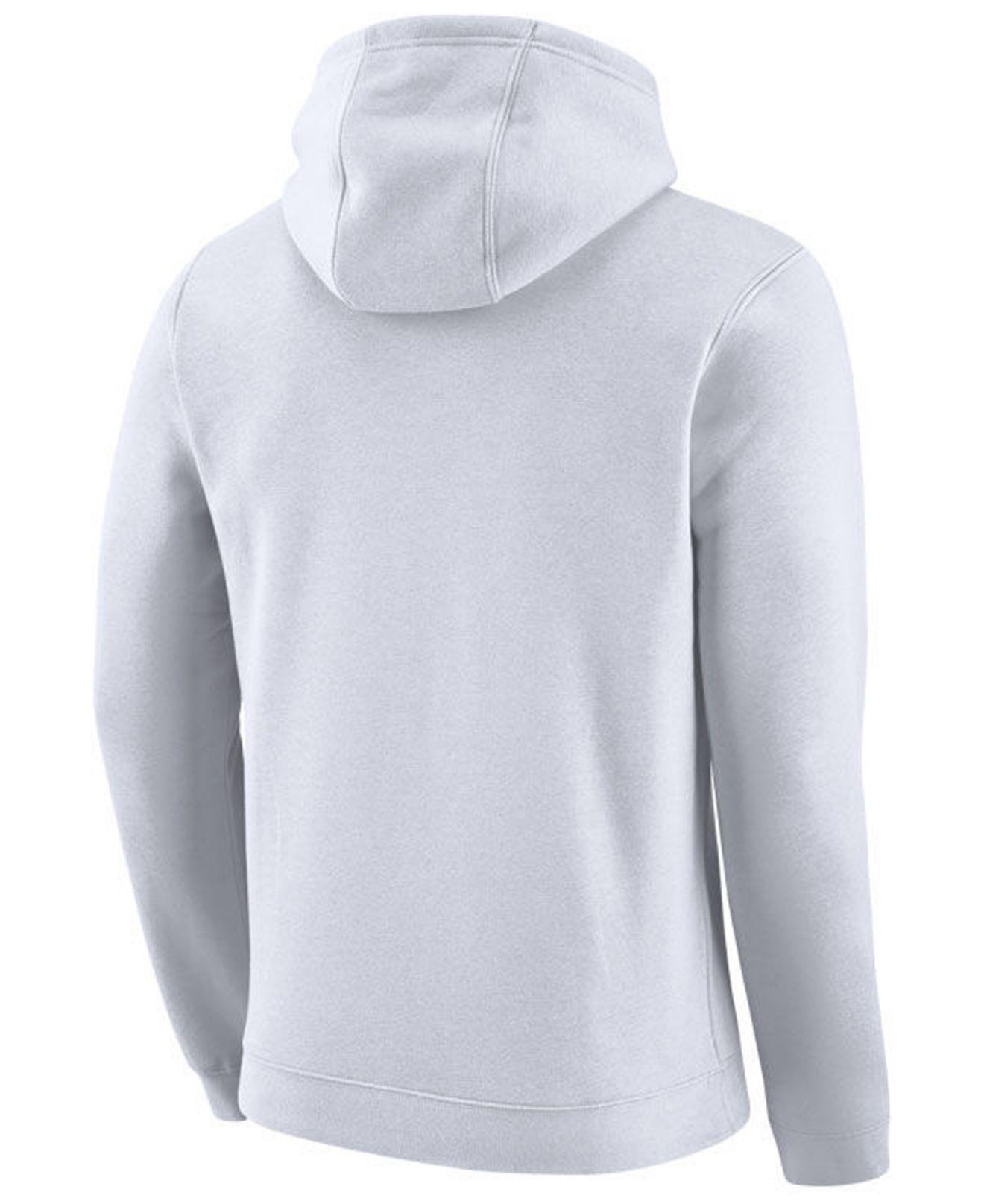 Nike Miami Heat Earned Edition Logo Essential Hoodie in White for Men | Lyst