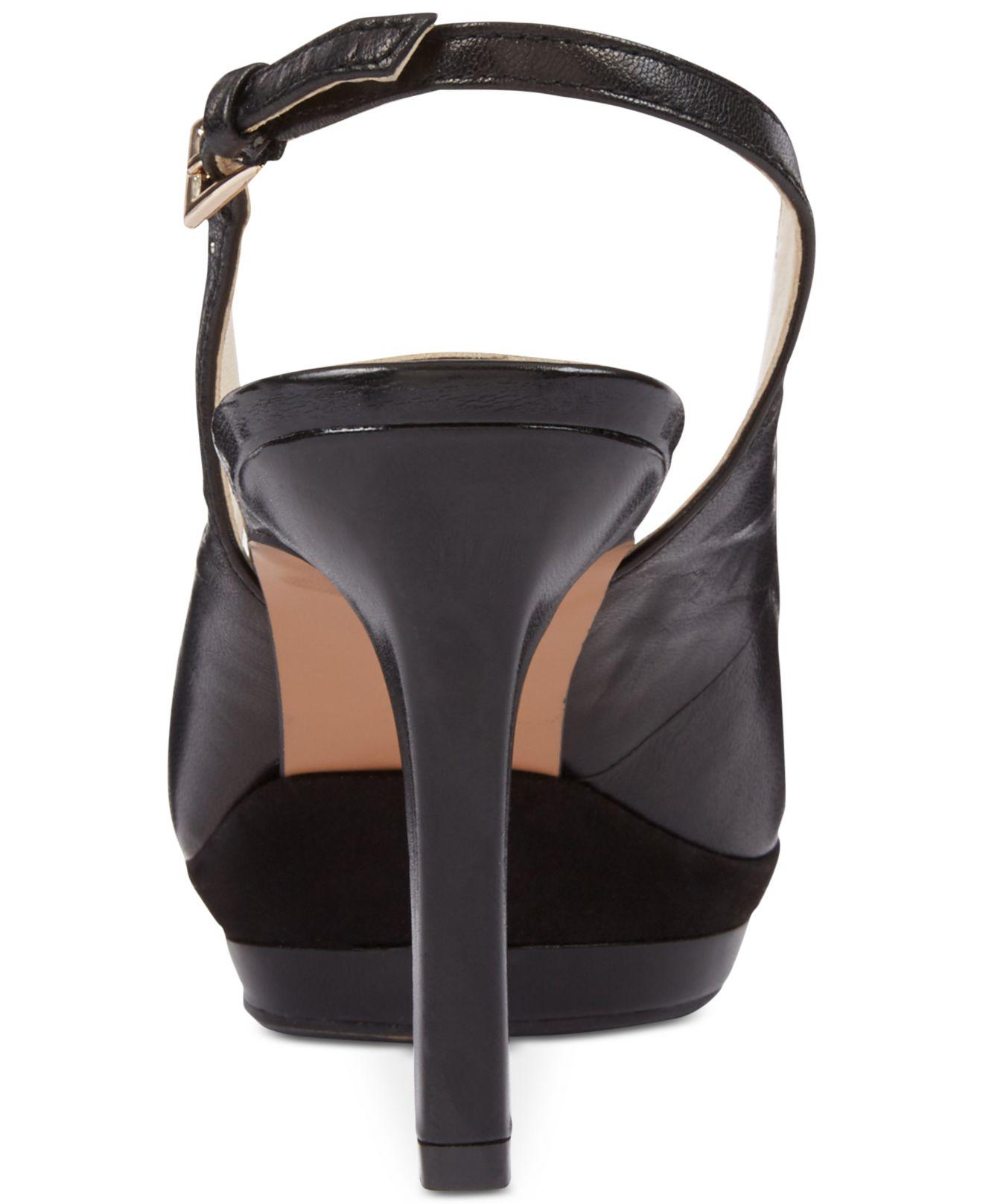 nine west able platform sandal