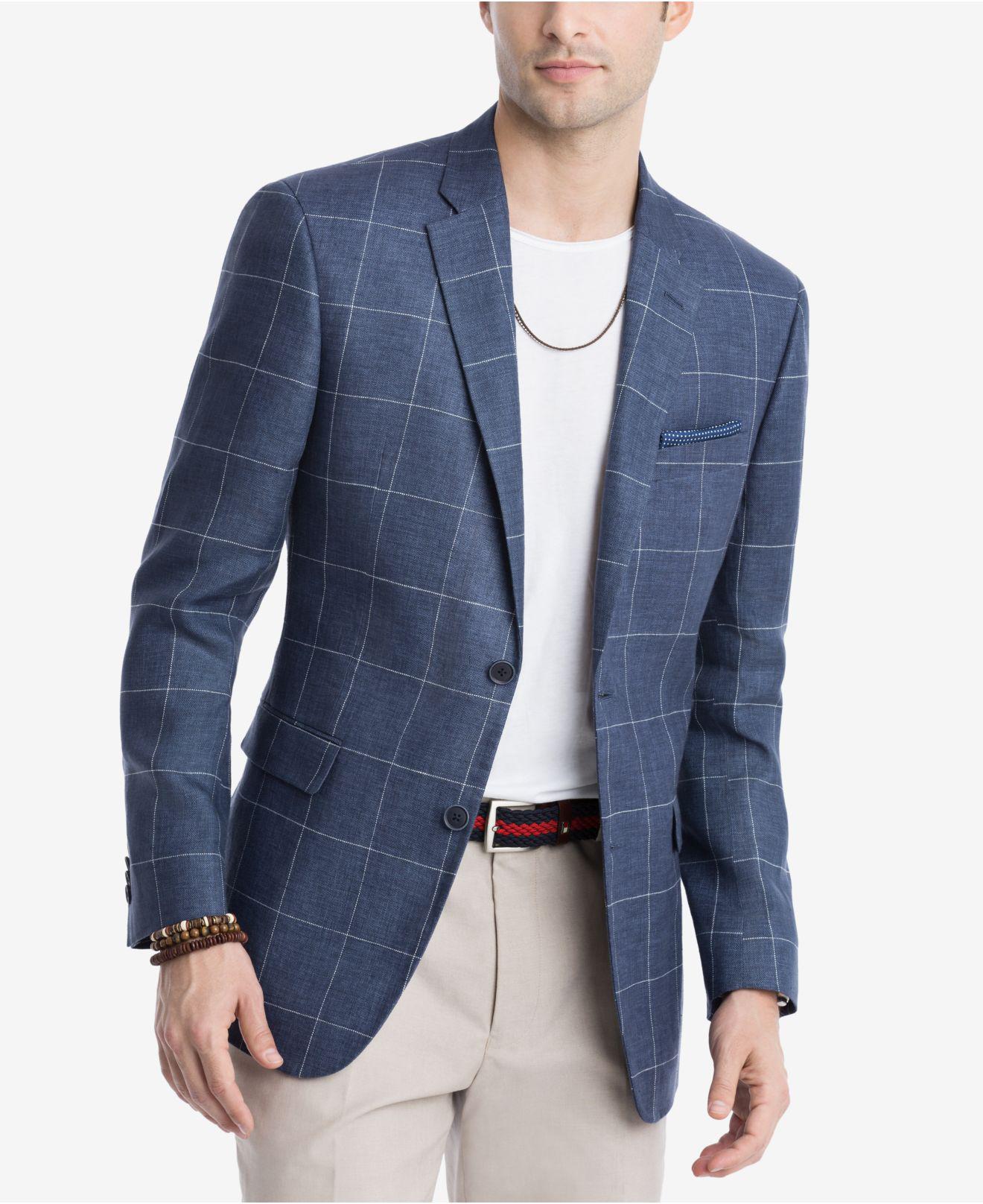 tommy hilfiger modern fit sport coat