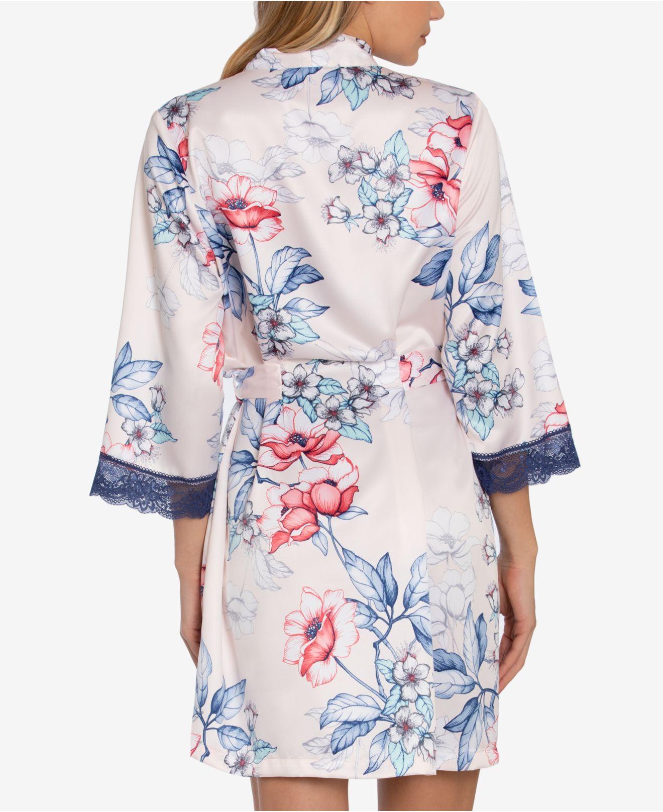 linea donatella satin robe