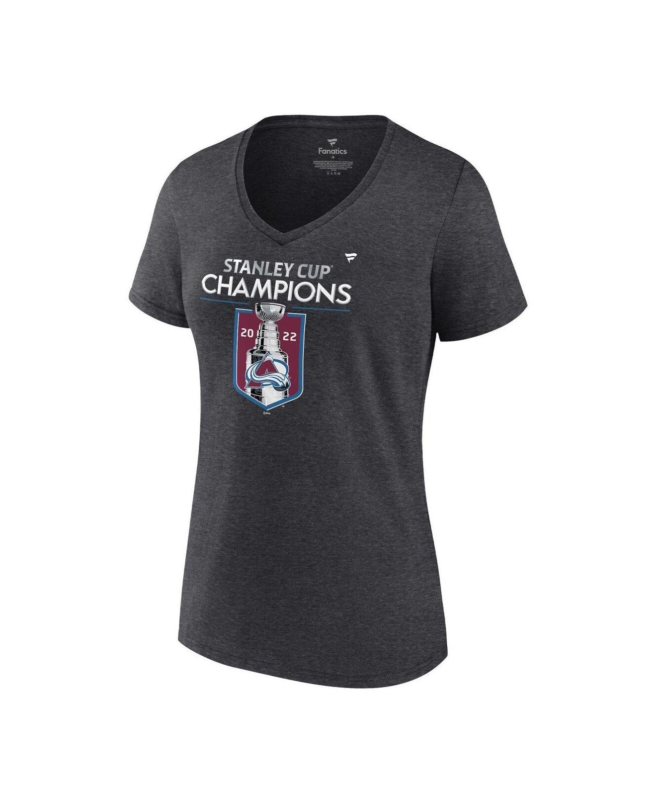 Lids Colorado Avalanche Fanatics Branded 2022 Stanley Cup Champions Jersey  Roster T-Shirt - Burgundy