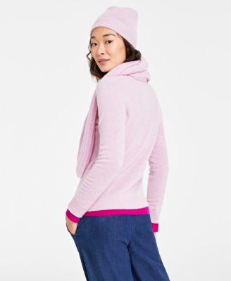 Charter Club Cashmere Beanie Scarf Sweaters Created For  display picture 1