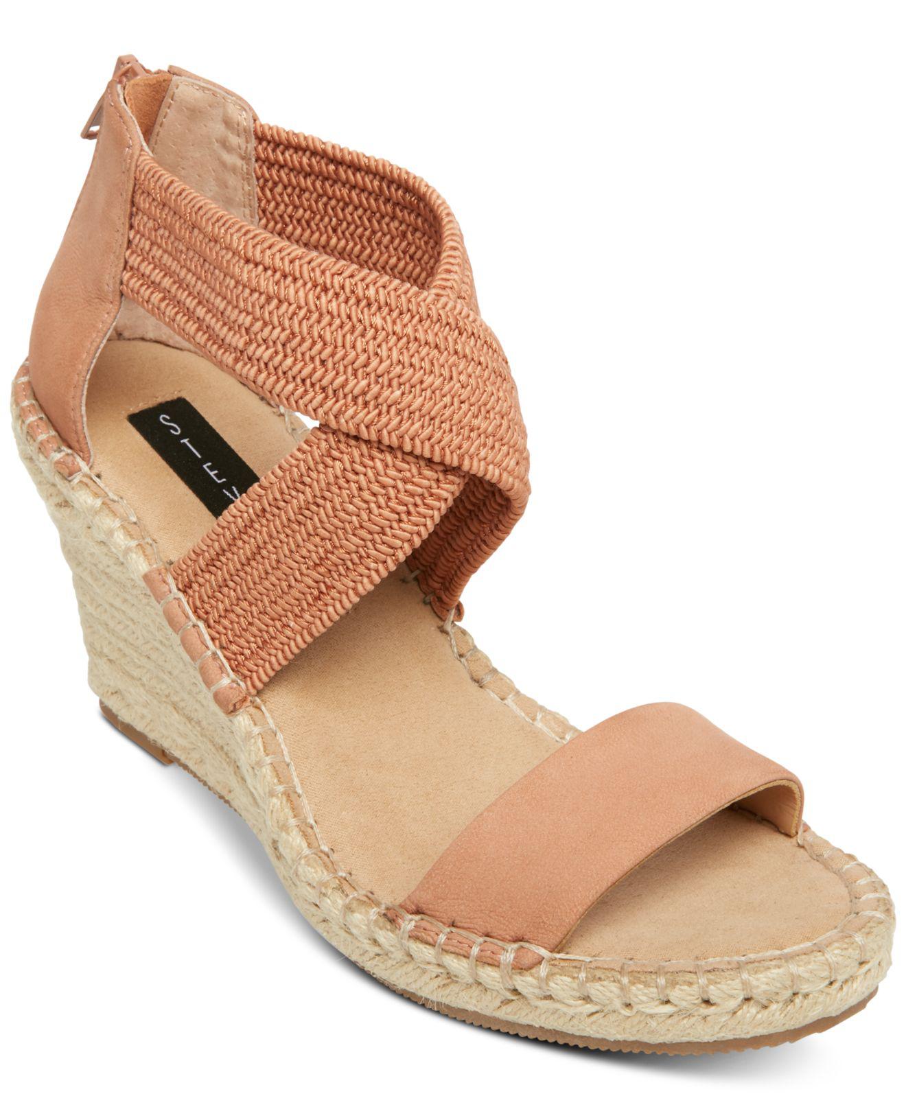 steven excited wedge espadrilles
