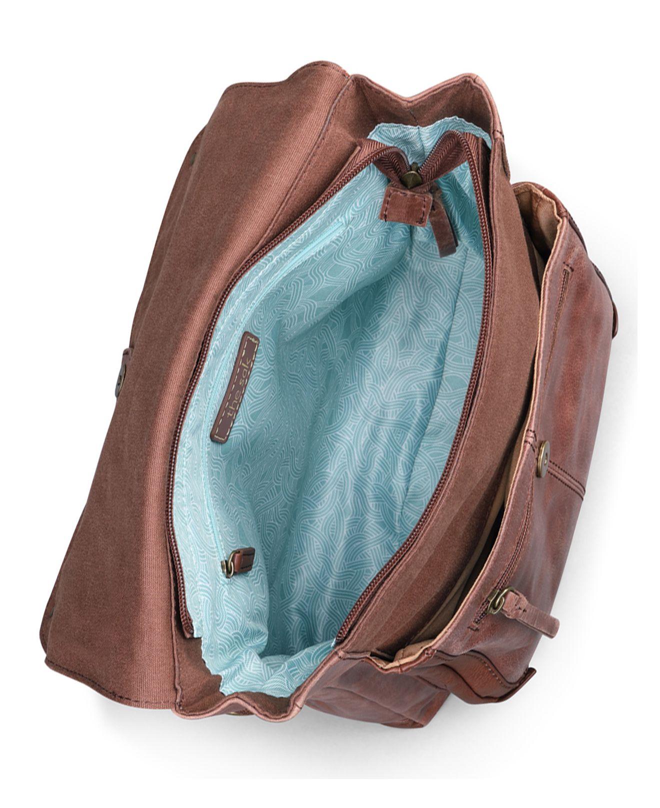 retro brown suitcase