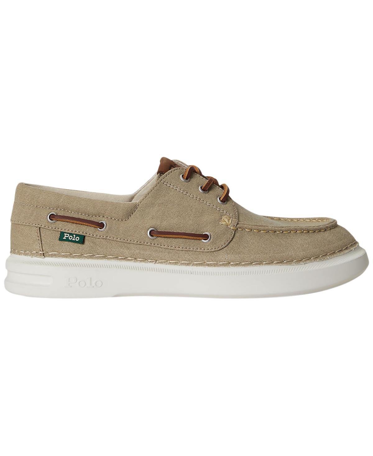 Polo Ralph Lauren men’s SZ 12D grand canvas boat shoes. s7-1288993_lifestyle?$rl_4x5_zoom$ main image 2