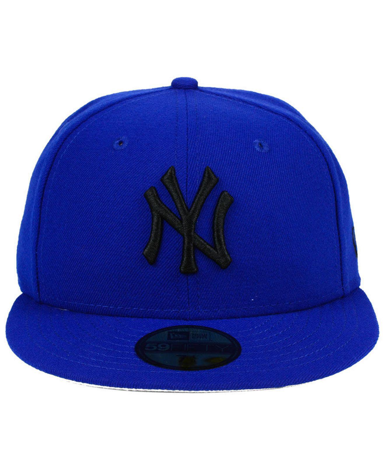 royal blue new york yankees hat