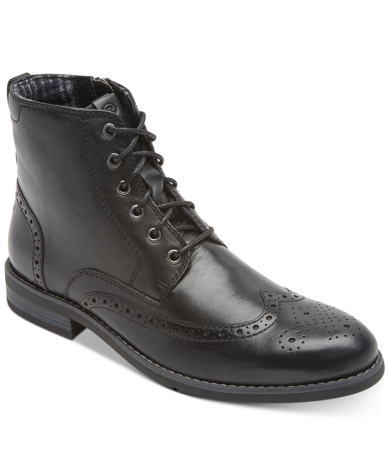 rockport casual boots
