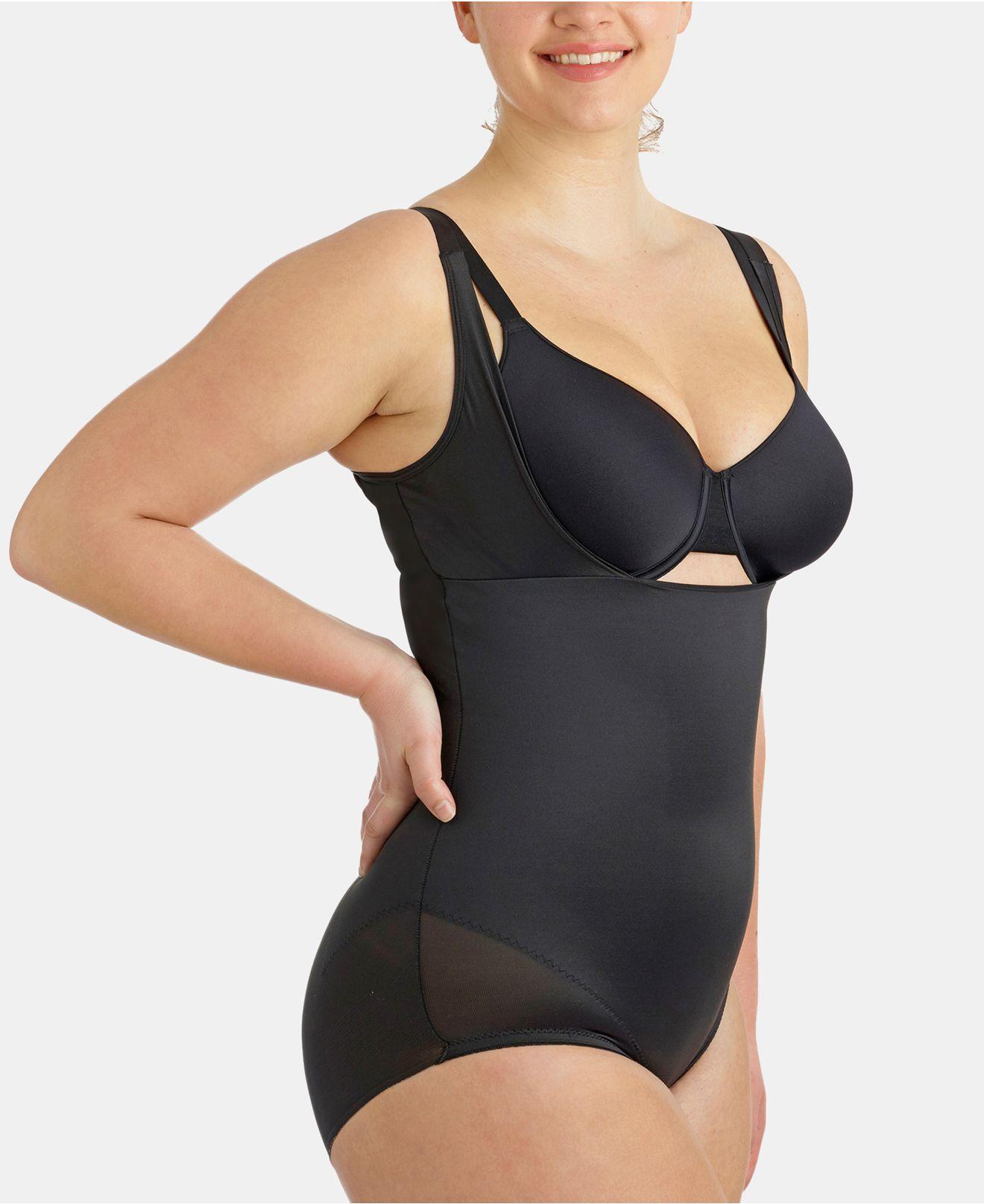 Miraclesuit Cotton Plus Size Flexible Fit Wear Your Own Bra Bodybriefer  2930 in Black - Lyst