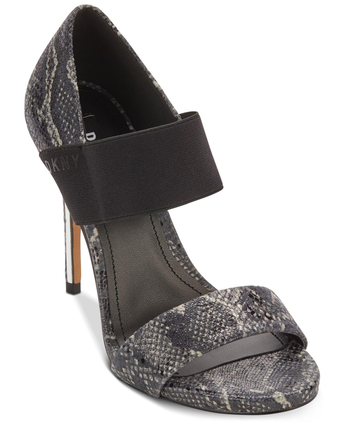 DKNY Leather Iva Dress Sandals, Created For Macy's in ...