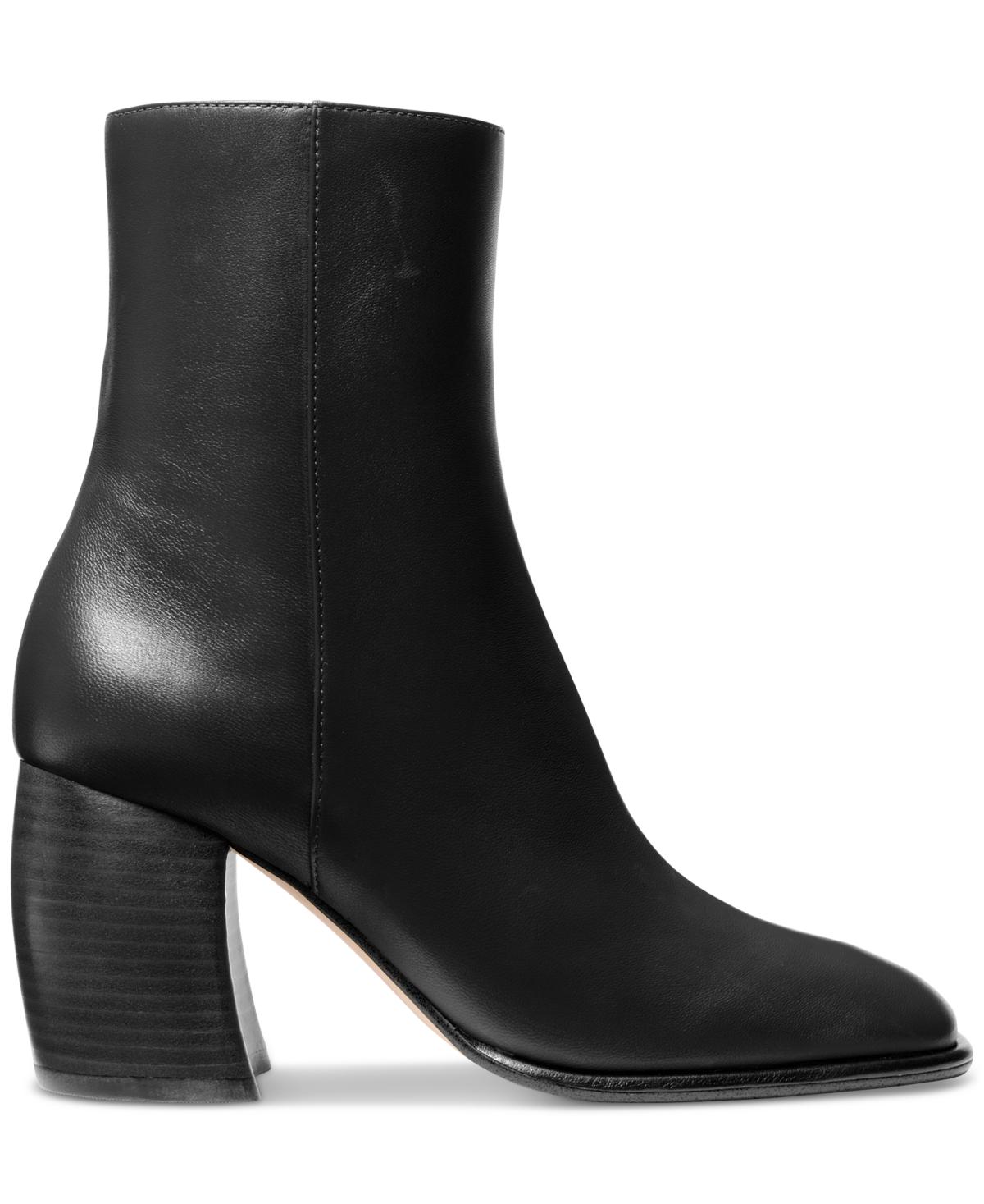 Michael Kors Michael Maude Block Heel Booties in Black Lyst