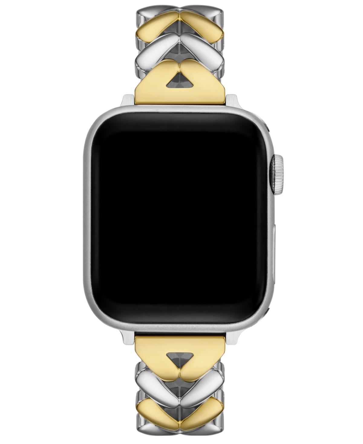 【kate spade】 Two Toneシルバー×ゴールド AppleWatchバンド Amazon.com: kate spade new york stainless steel band for 38