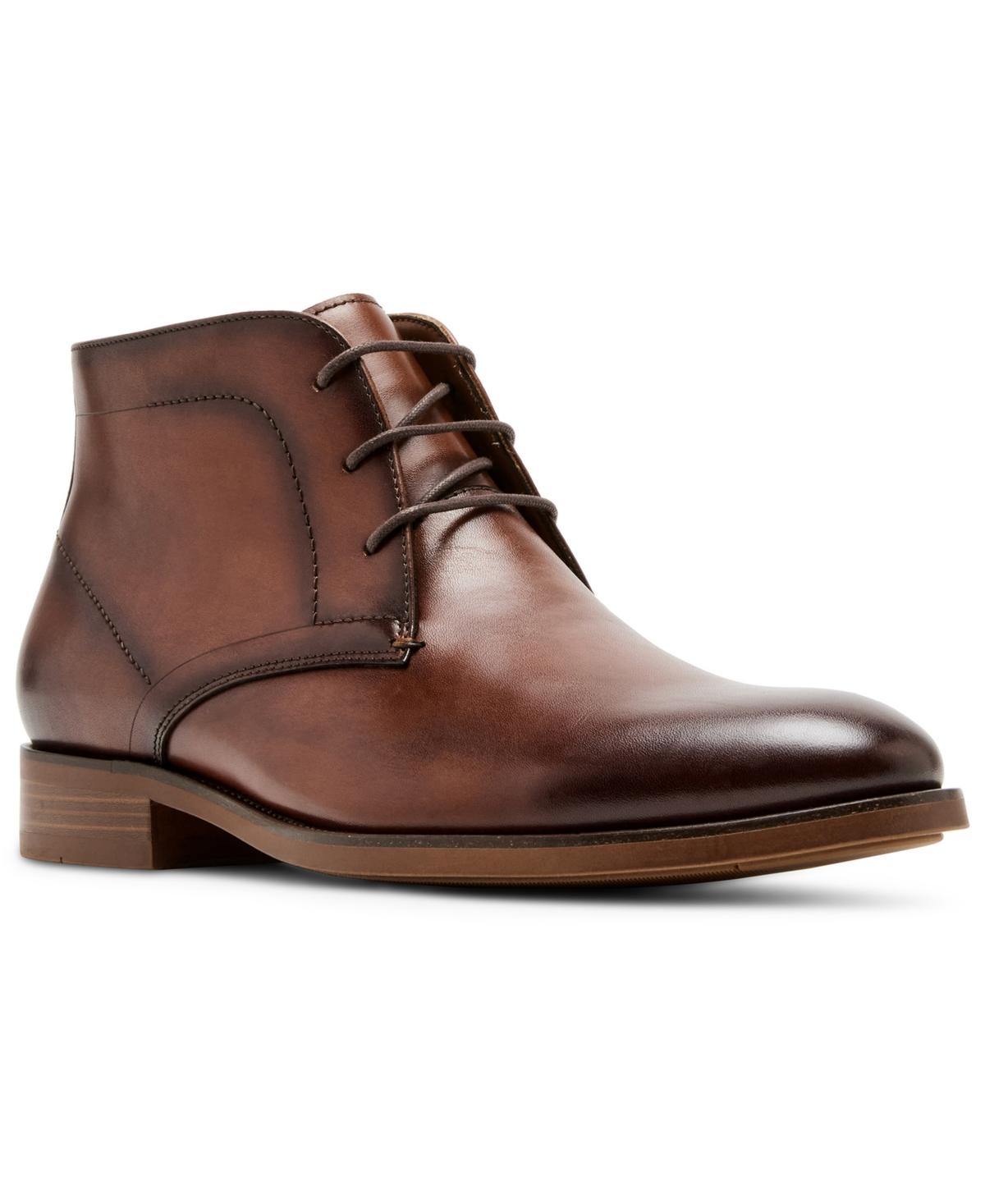 Steve Madden Molcalm Leather Chukka Boot in Brown for Men | Lyst