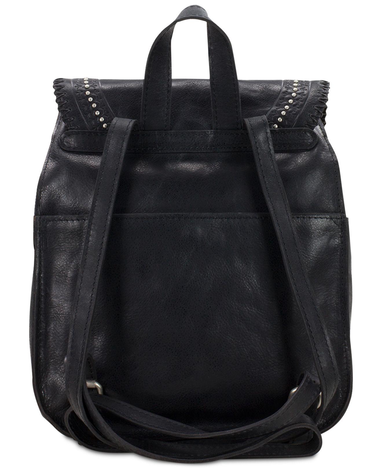 Patricia Nash Leather Distressed Vintage Collection Tasseled Jovanna