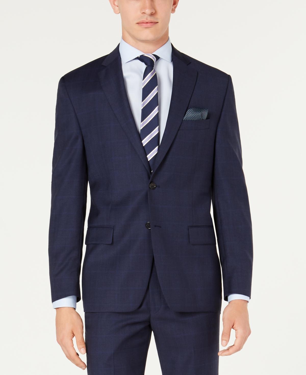 Lauren by ralph lauren blue classic fit suit top