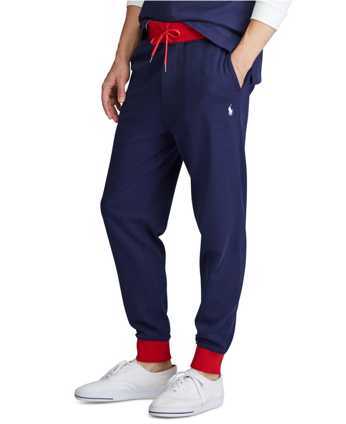 polo interlock track pants