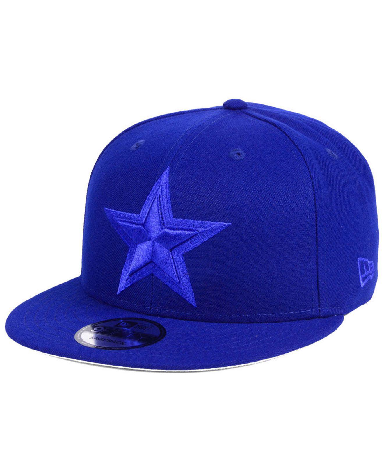 KTZ Dallas Cowboys Basic Fashion 9fifty Snapback Cap in Blue for Men | Lyst