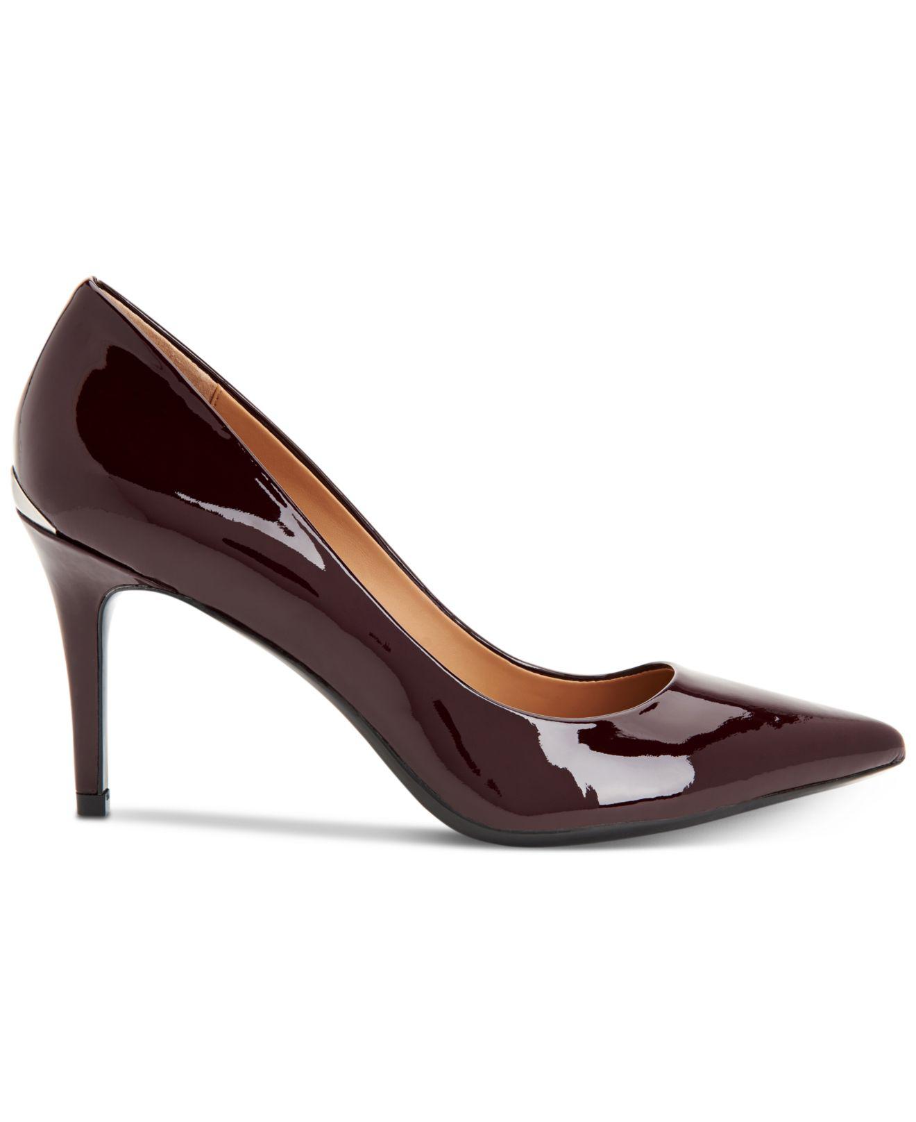 calvin klein gayle pointy toe pump