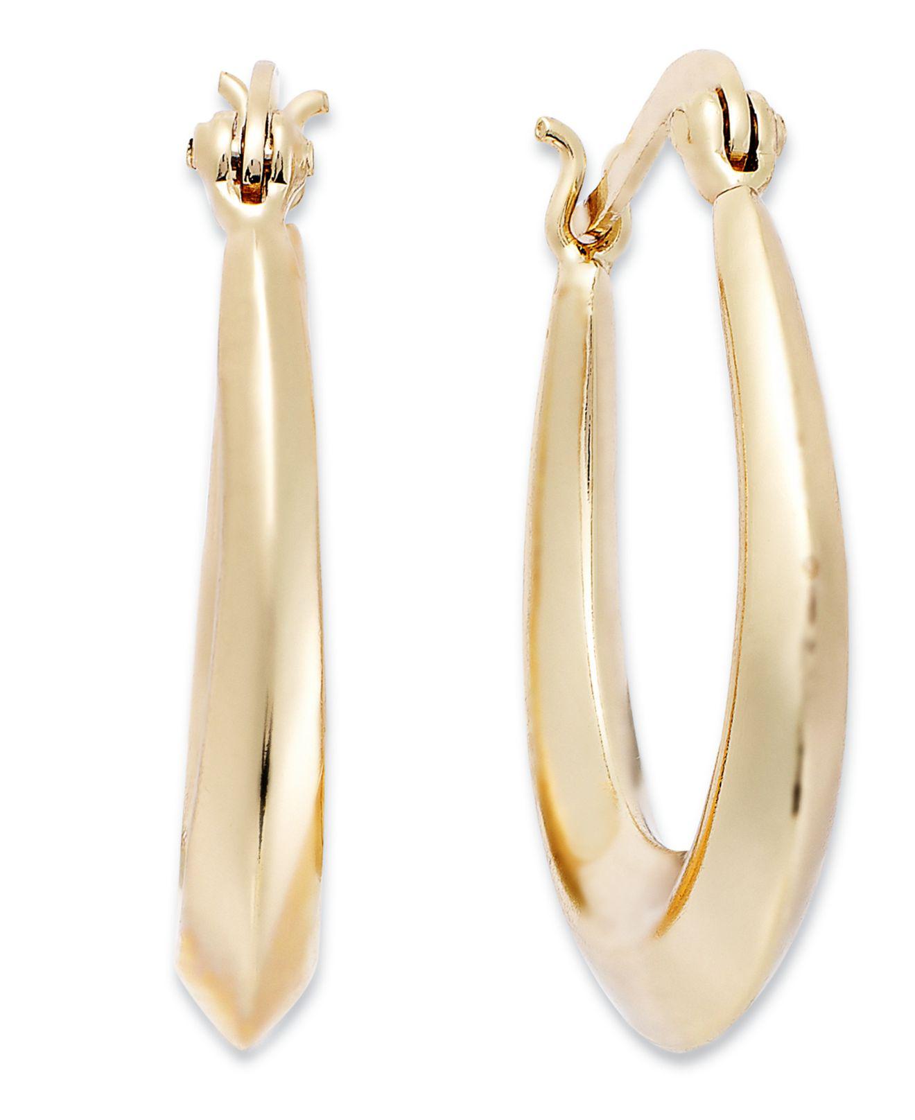 giani bernini earrings 18k gold over sterling silver