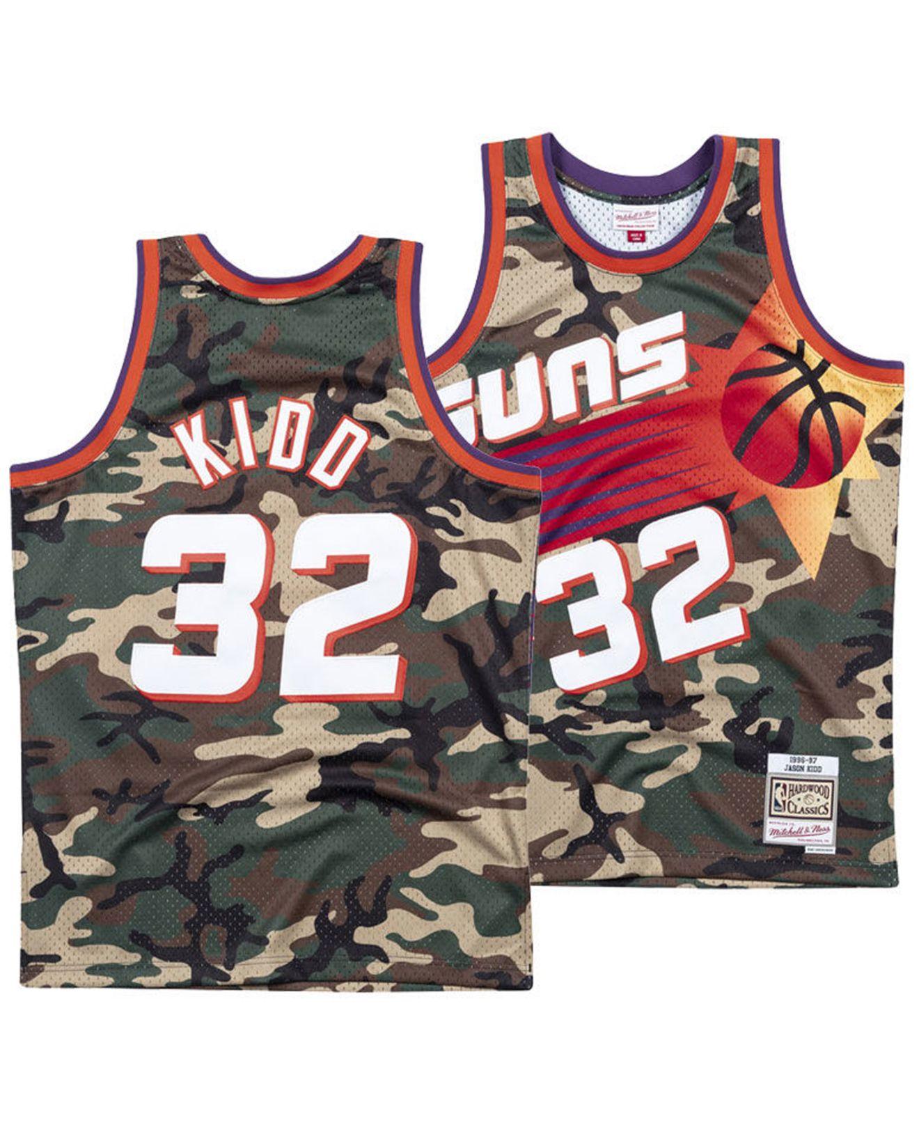 & Ness Jason Kidd Phoenix Suns Woodland Camo for Men | Lyst