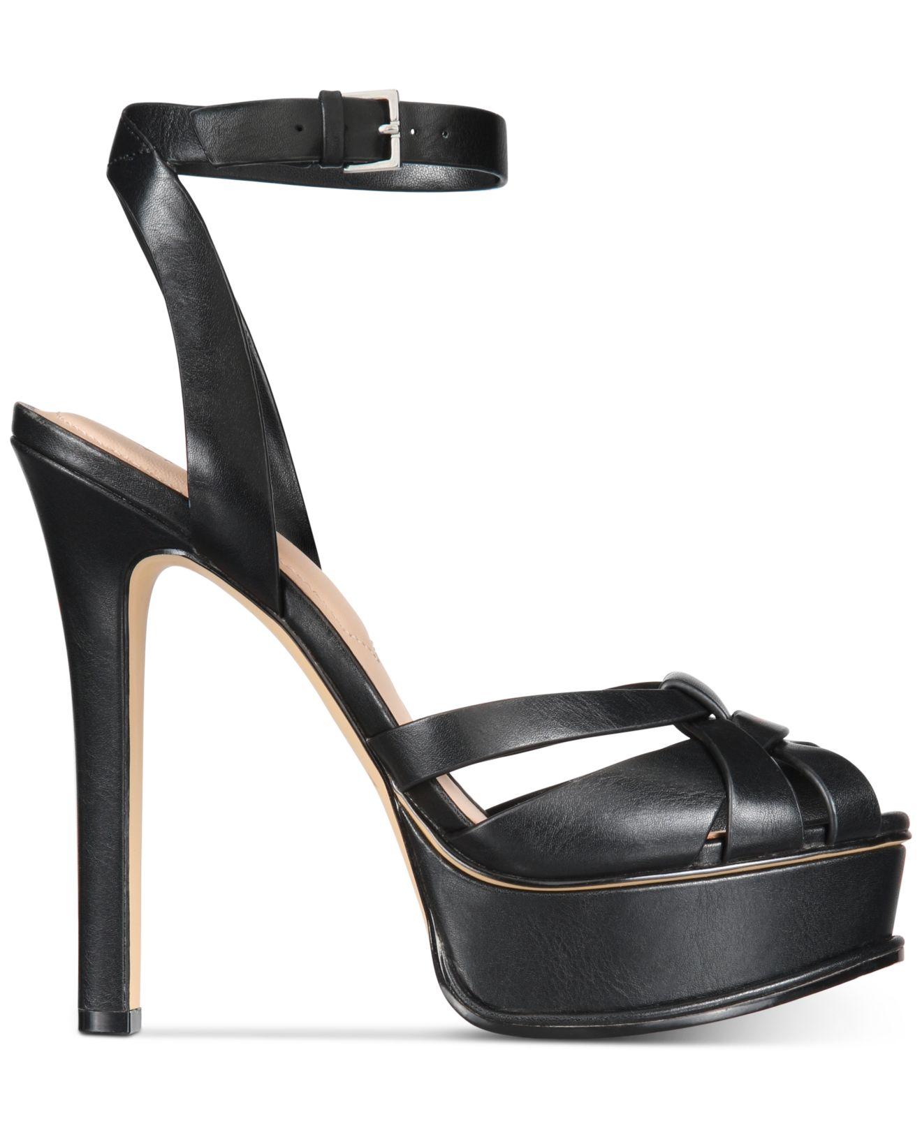 ALDO Lacla Platform Dress Sandals in Black | Lyst