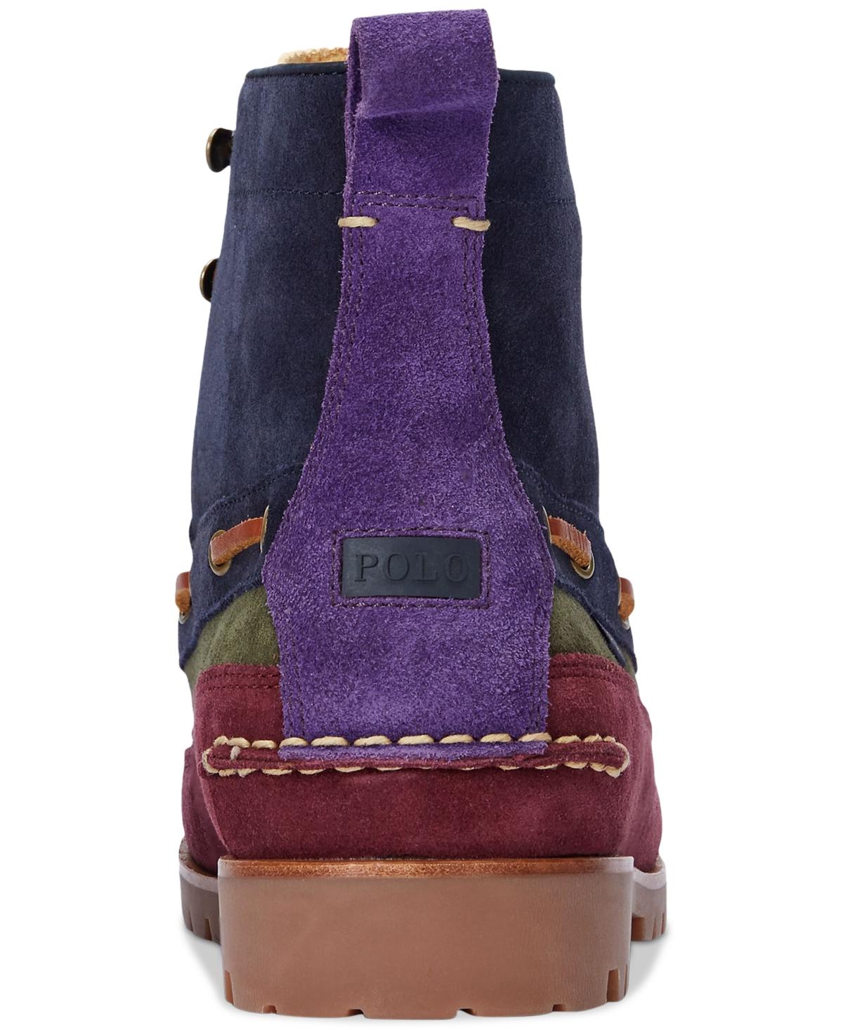 Polo Ralph Lauren Ranger Mid Color-blocked Suede Boot for 