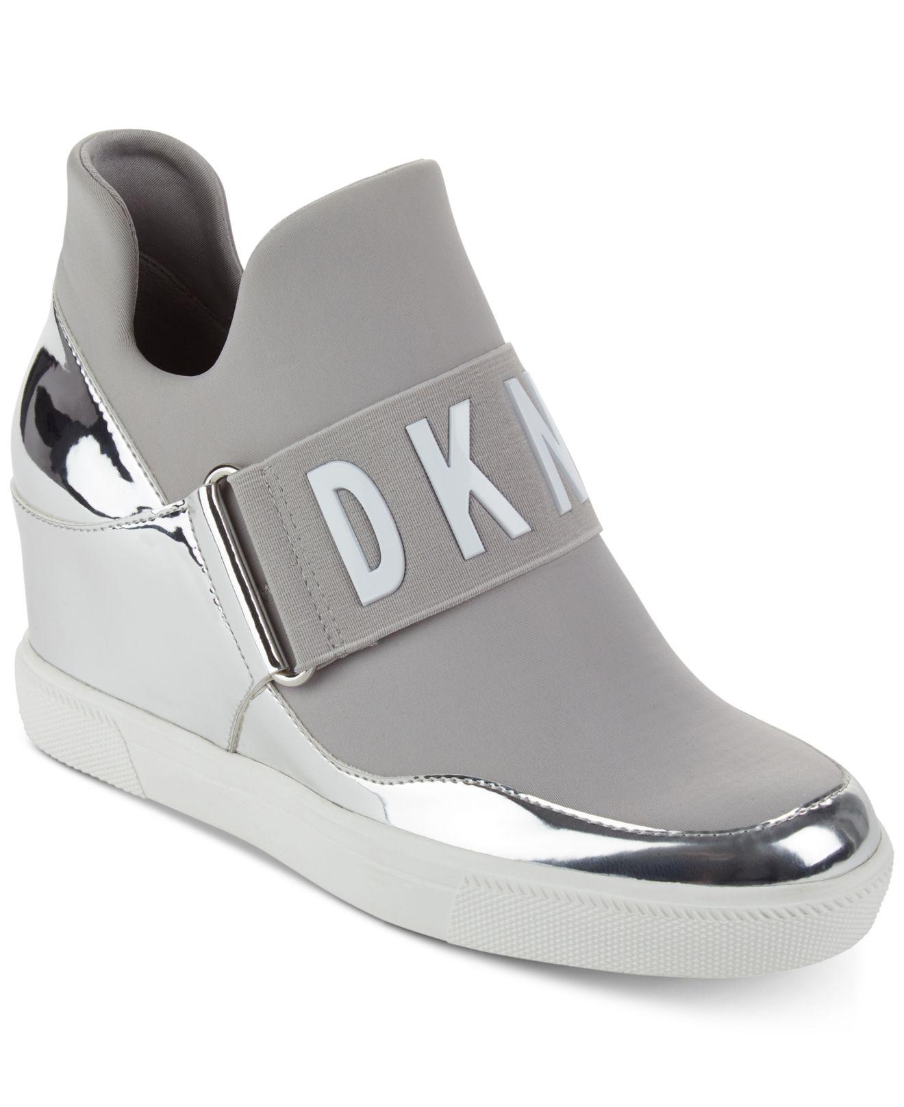 dkny cosmos platform sneakers
