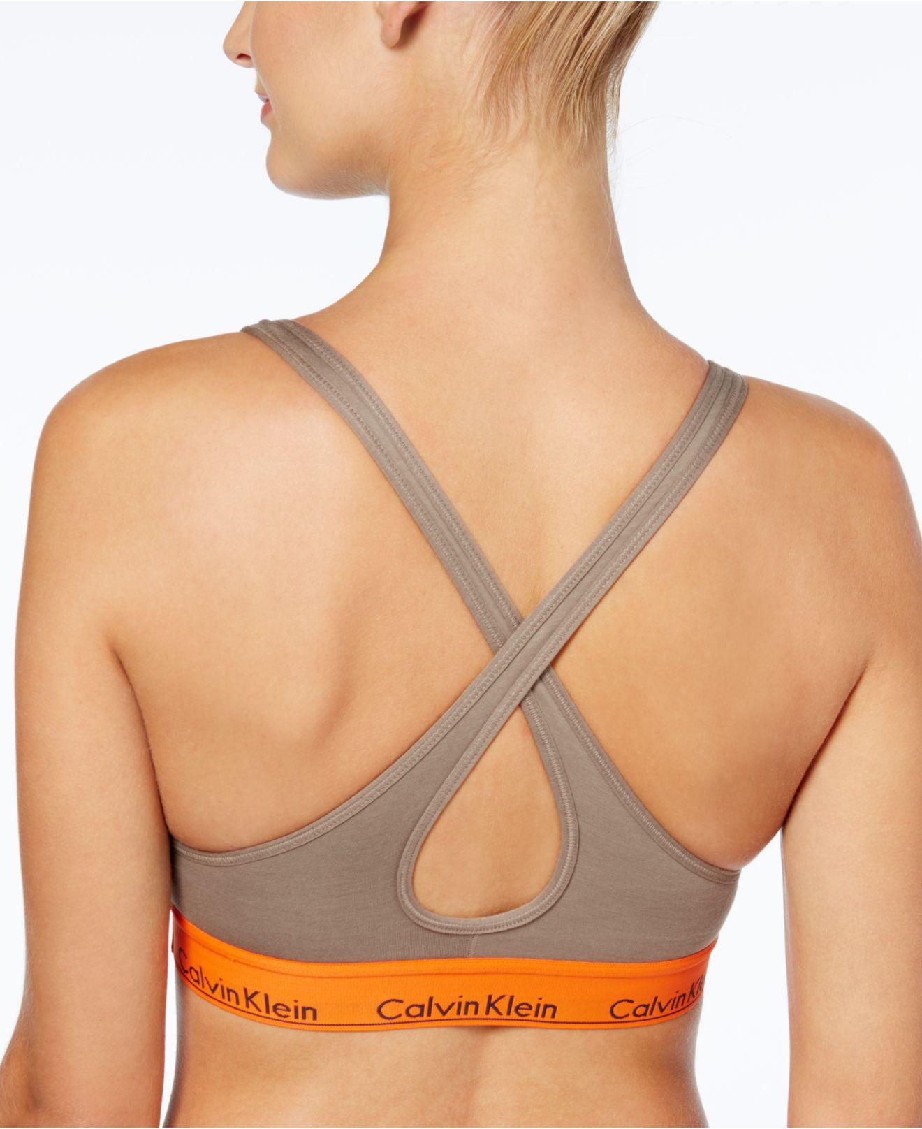 Calvin Klein Modern Cotton Padded Bralette Qf1654 2025
