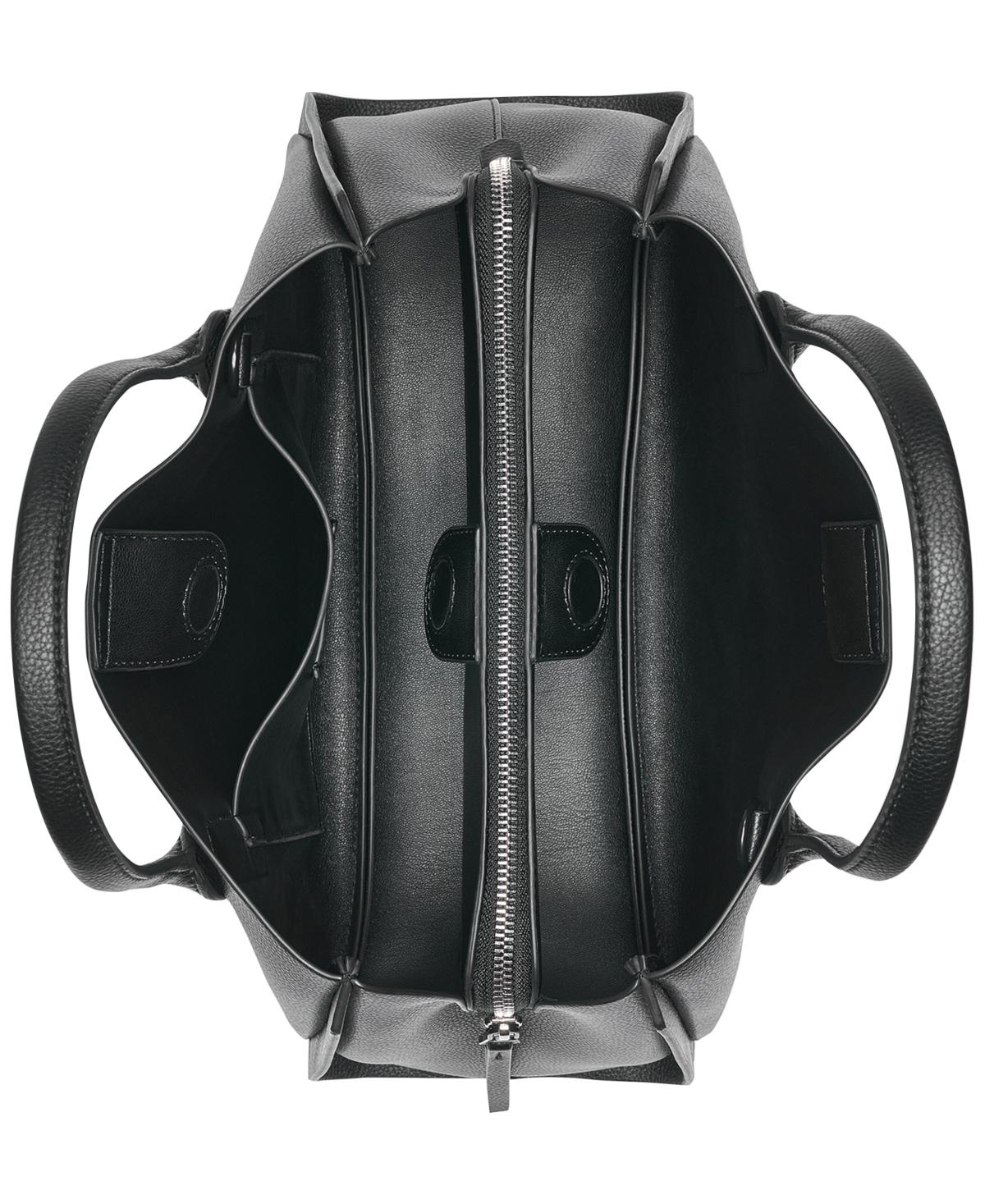 DKNY Josie Medium Crossbody Satchel in Black Lyst