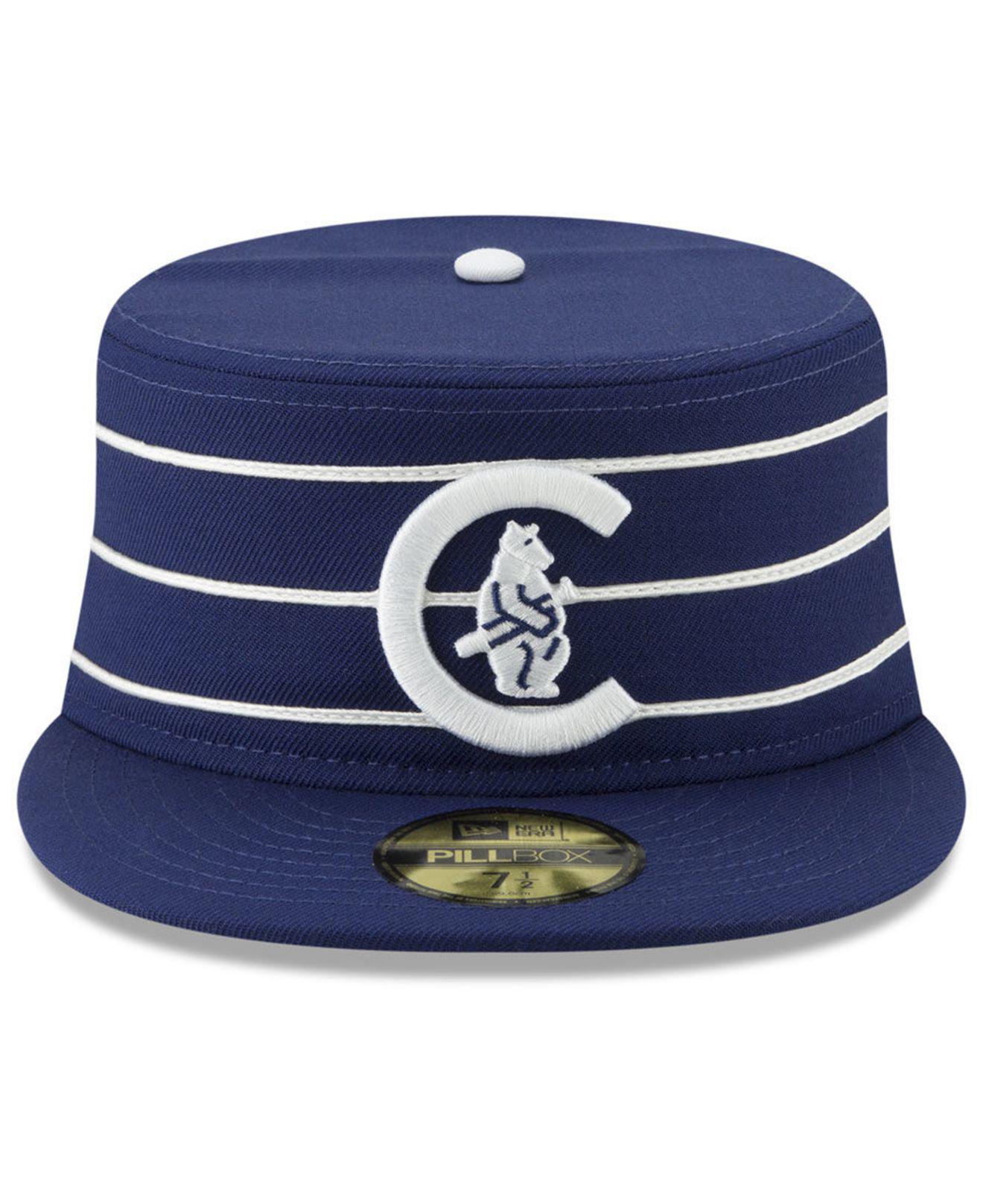 Chicago Cubs Pillbox 59fifty-fitted Cap 
