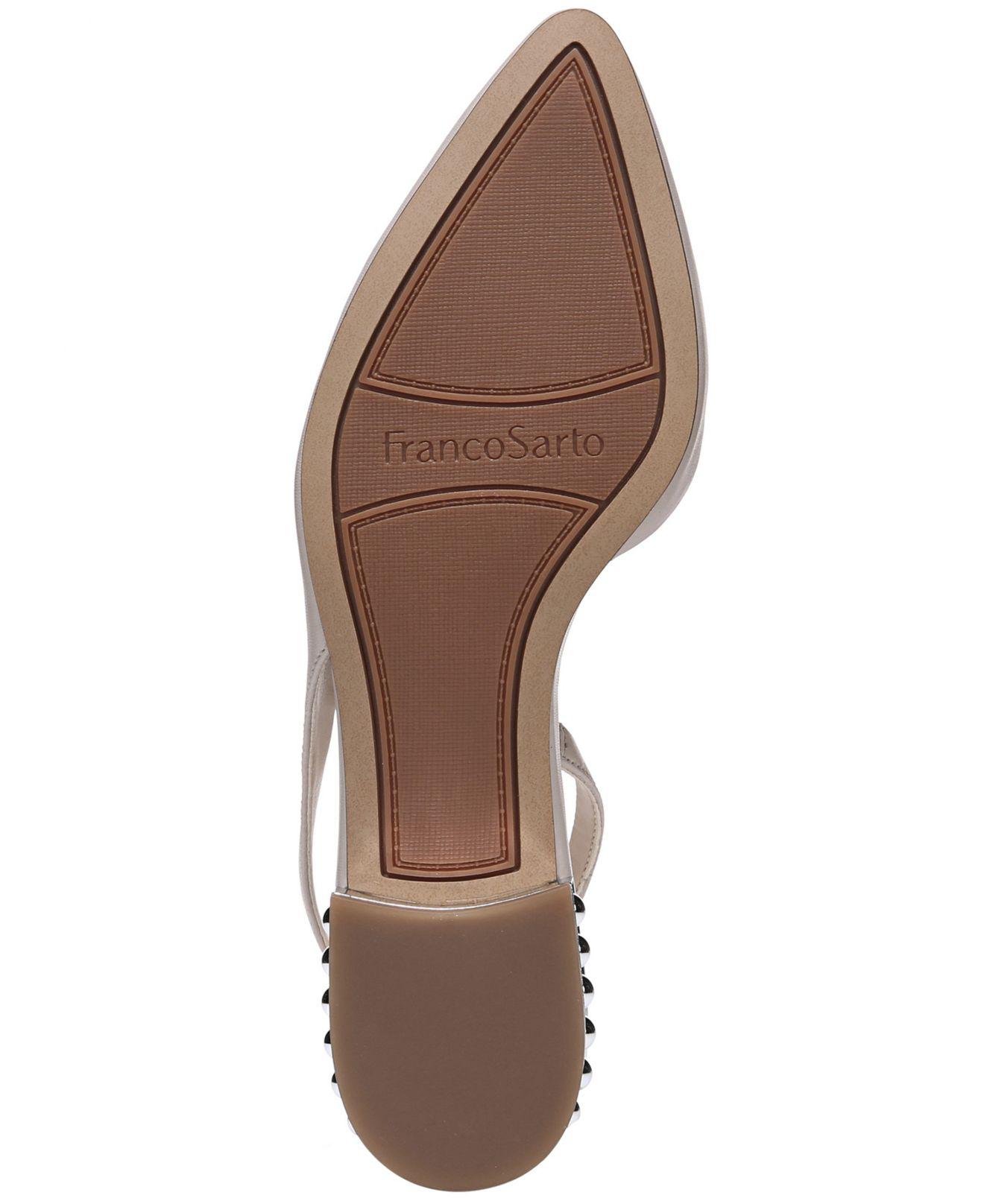franco sarto savanne slingback flats