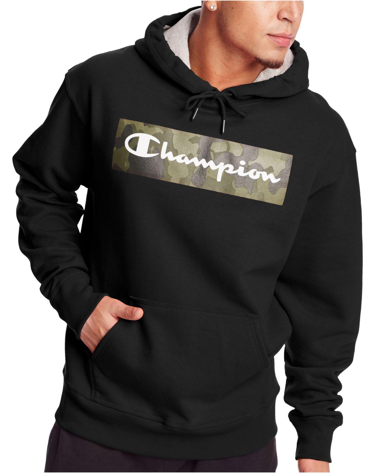 camouflage champion hoodie