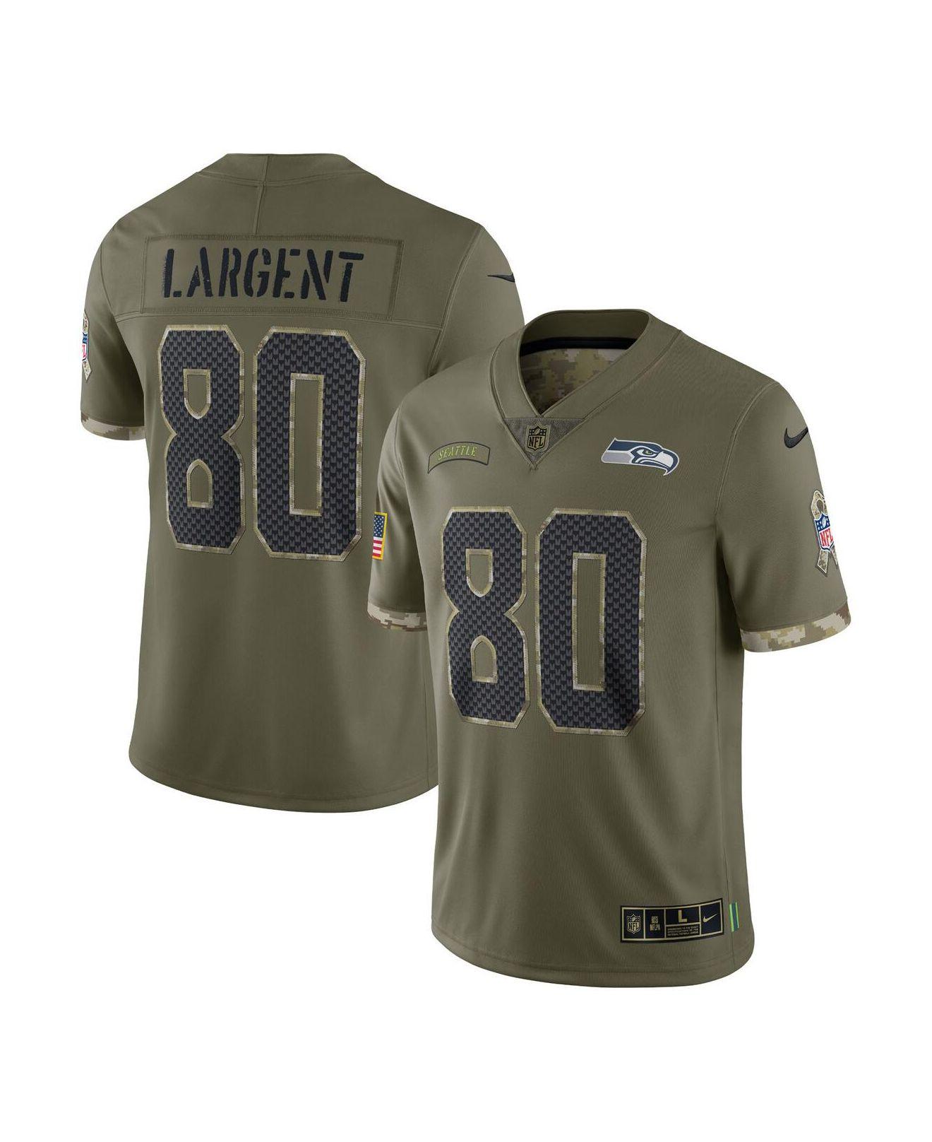 Nike Steve Largent Olive Seattle Seahawks 2022 Salute To Service ...