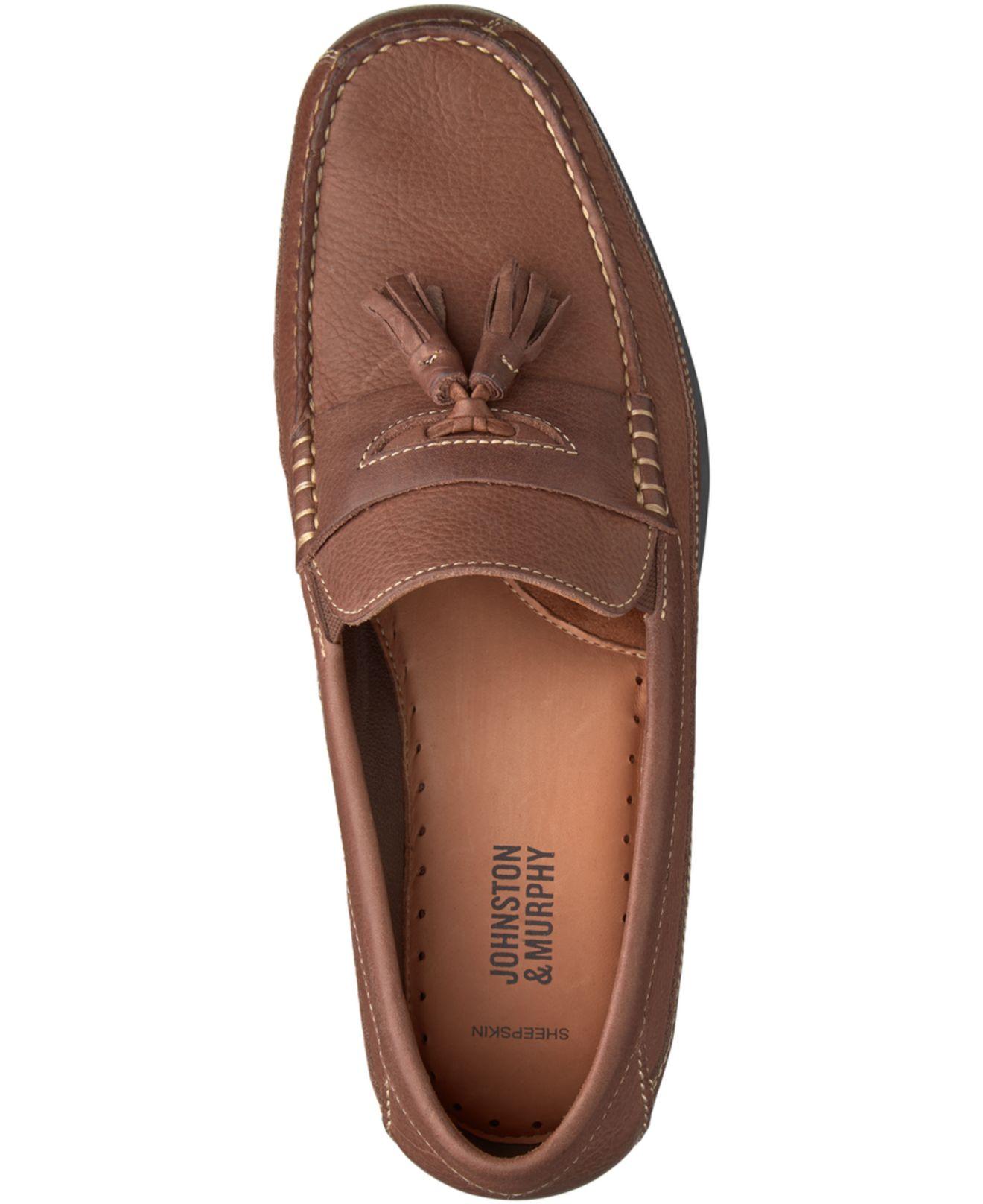 johnston and murphy fowler tassel loafers