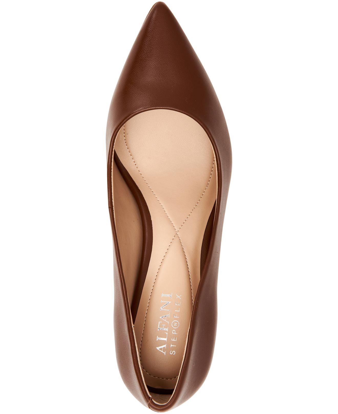 Alfani Step 'n Flex Jeules Pumps, Created For Macy's in Brown | Lyst
