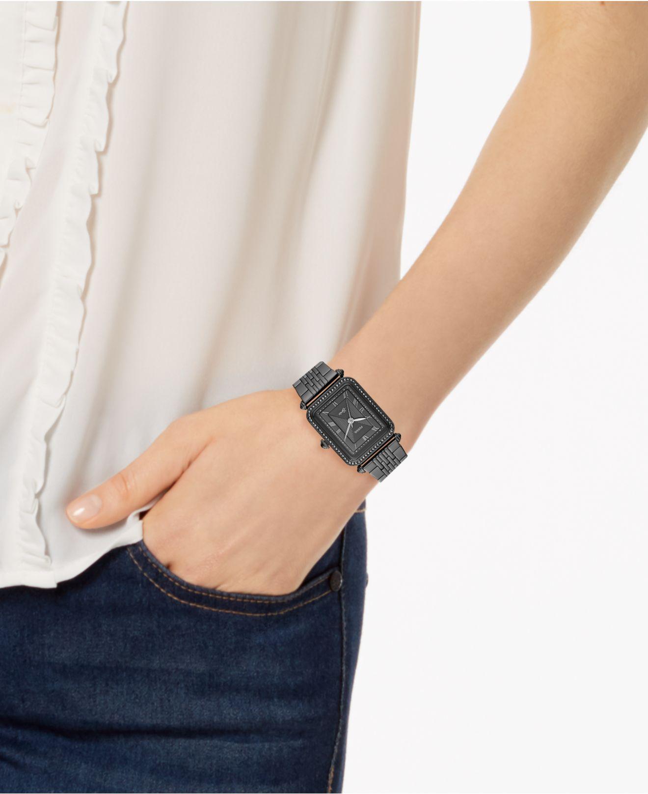 Fossil lyric watch discount black