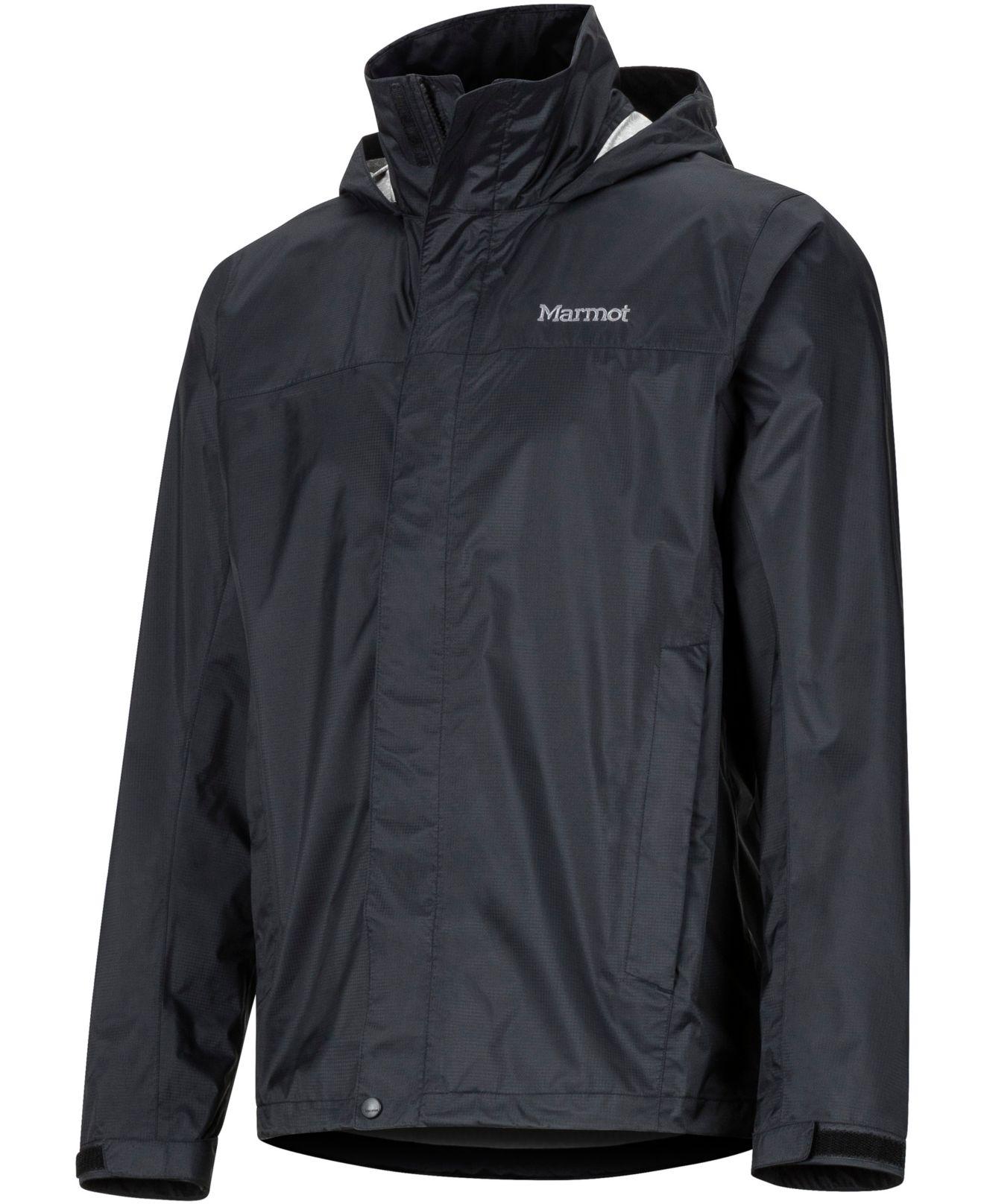 Marmot Synthetic Precip Eco Rain Jacket in Black for Men - Lyst