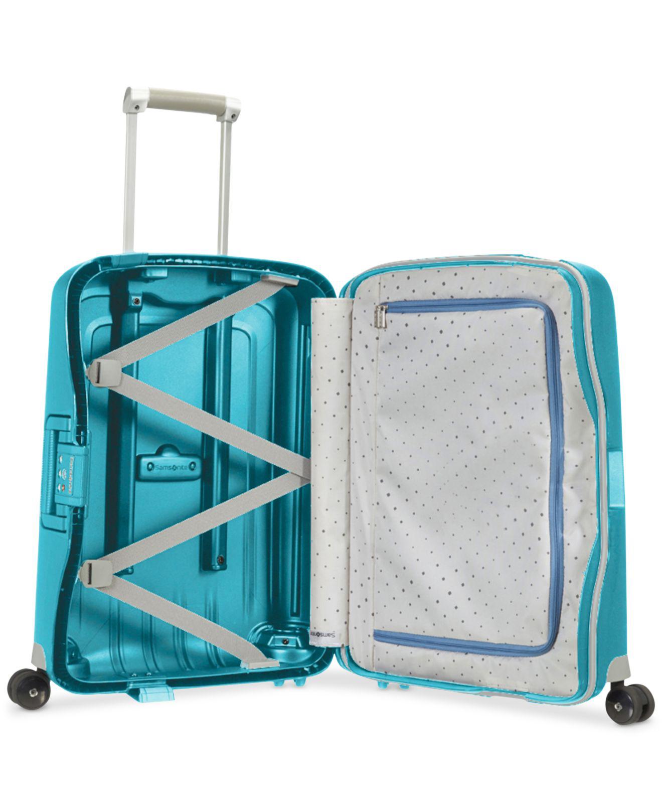 Samsonite Rubber S'cure 30" Hardside Spinner Suitcase in Blue | Lyst