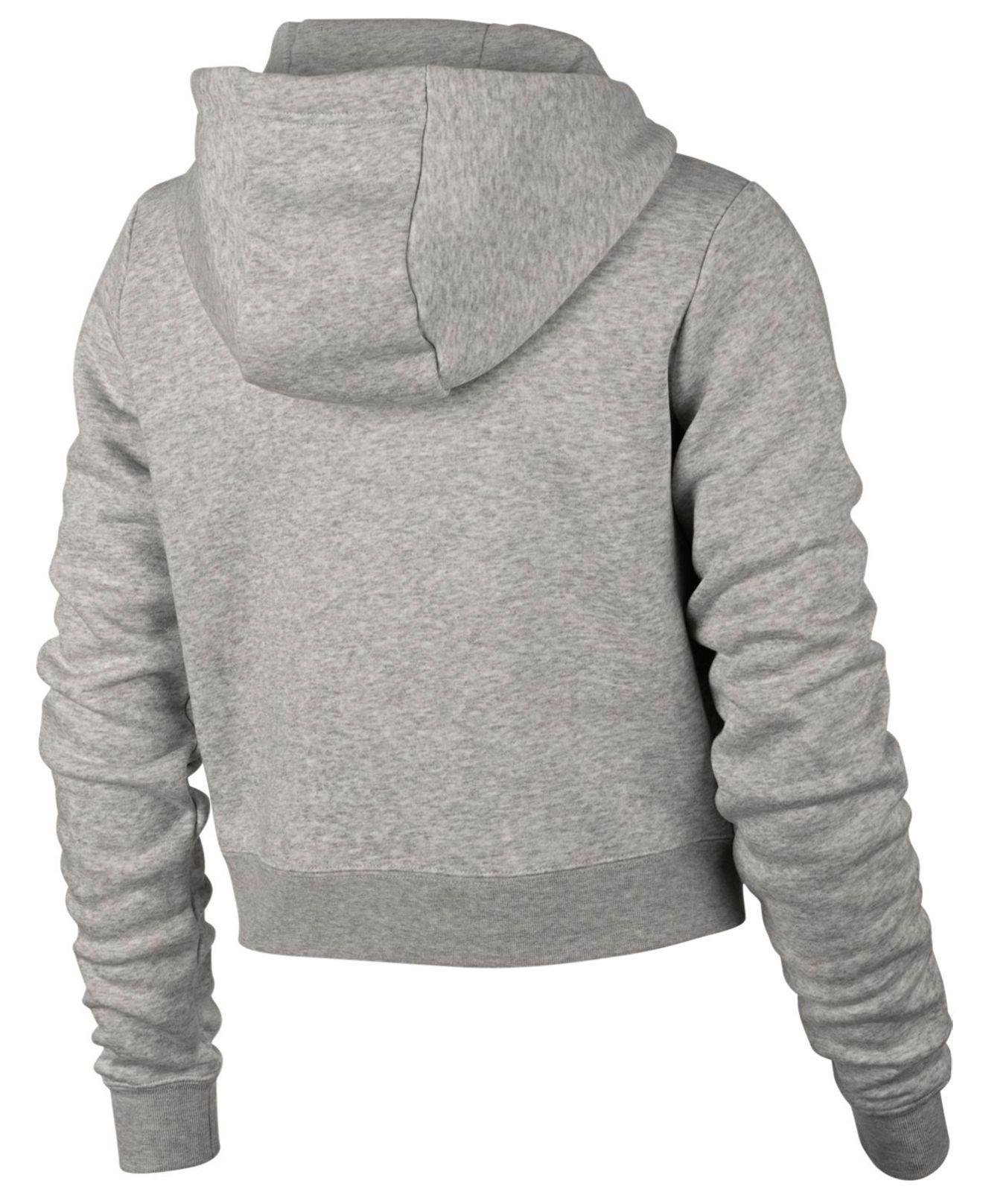Sportswear Rally Logo Cropped Fleece Hoodie 2024 jasterluis