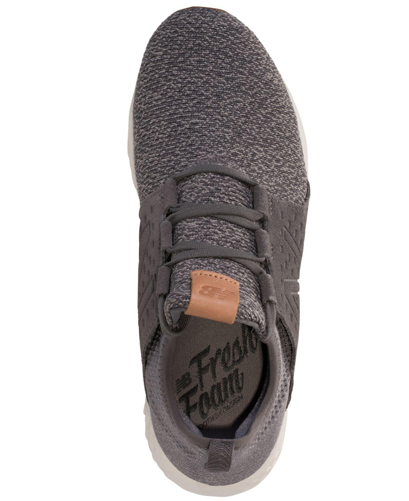 new balance men's fresh foam cruz running sneakers from finish line