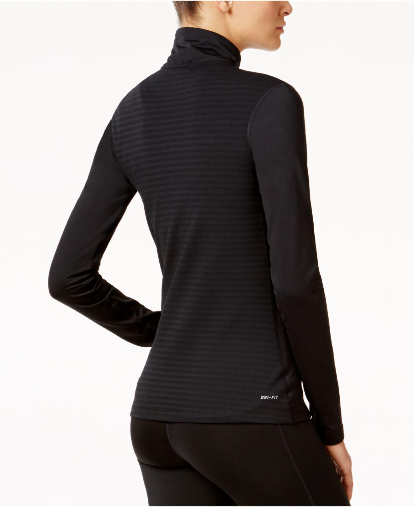 Download Nike Synthetic Pro Warm Dri-fit Half-zip Training Top in ...