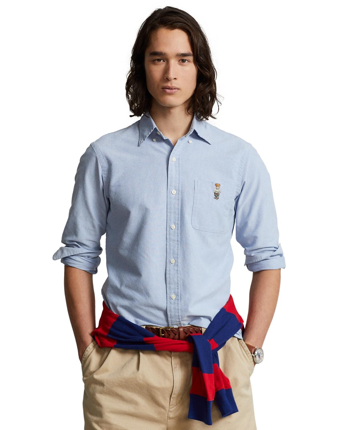 Polo bear oxford shop shirt