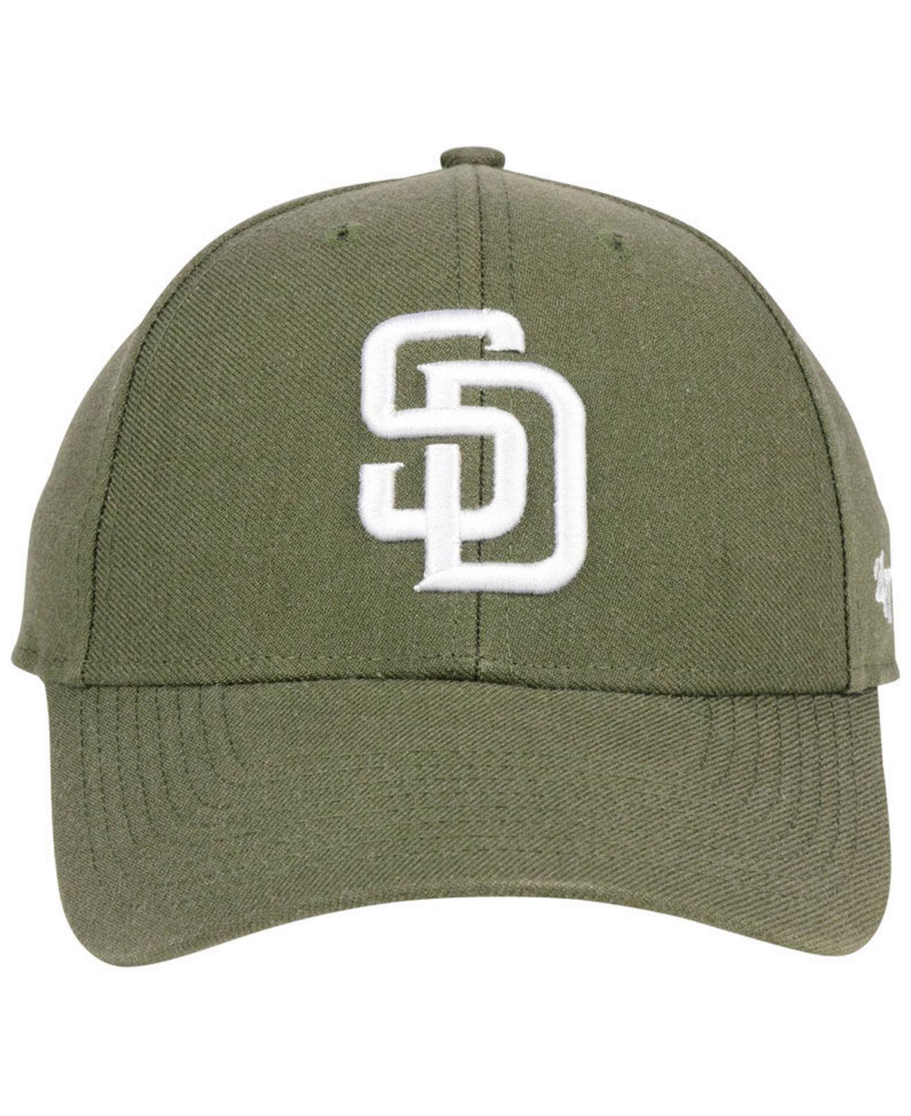 San Diego Padres Olive Mvp Cap 