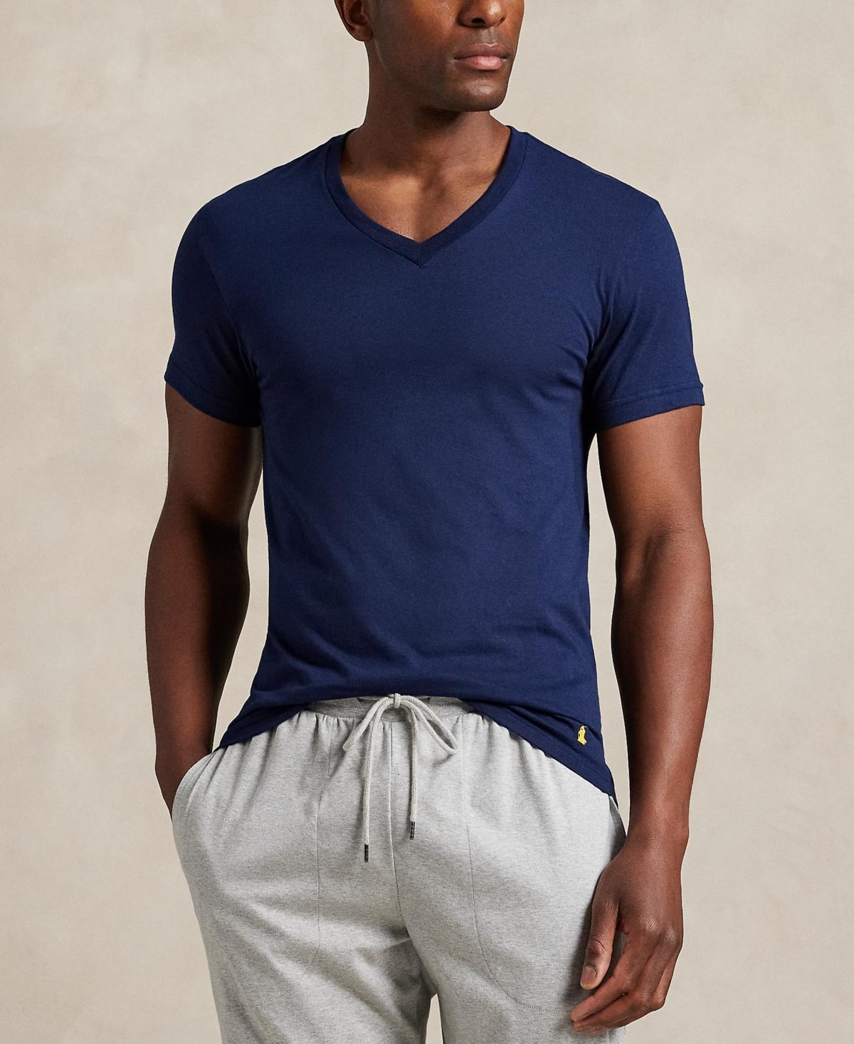 Designer Polo Ralph Lauren V Neck T Shirt Pack for Men Lyst