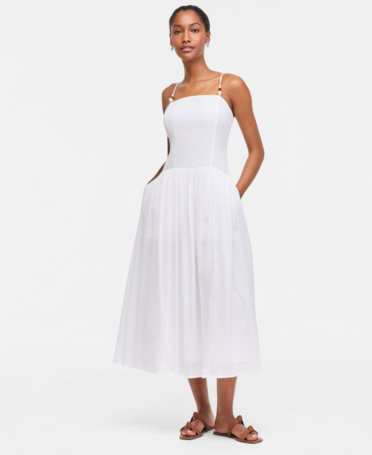 macys white midi dress Women's White Midi Dresses
