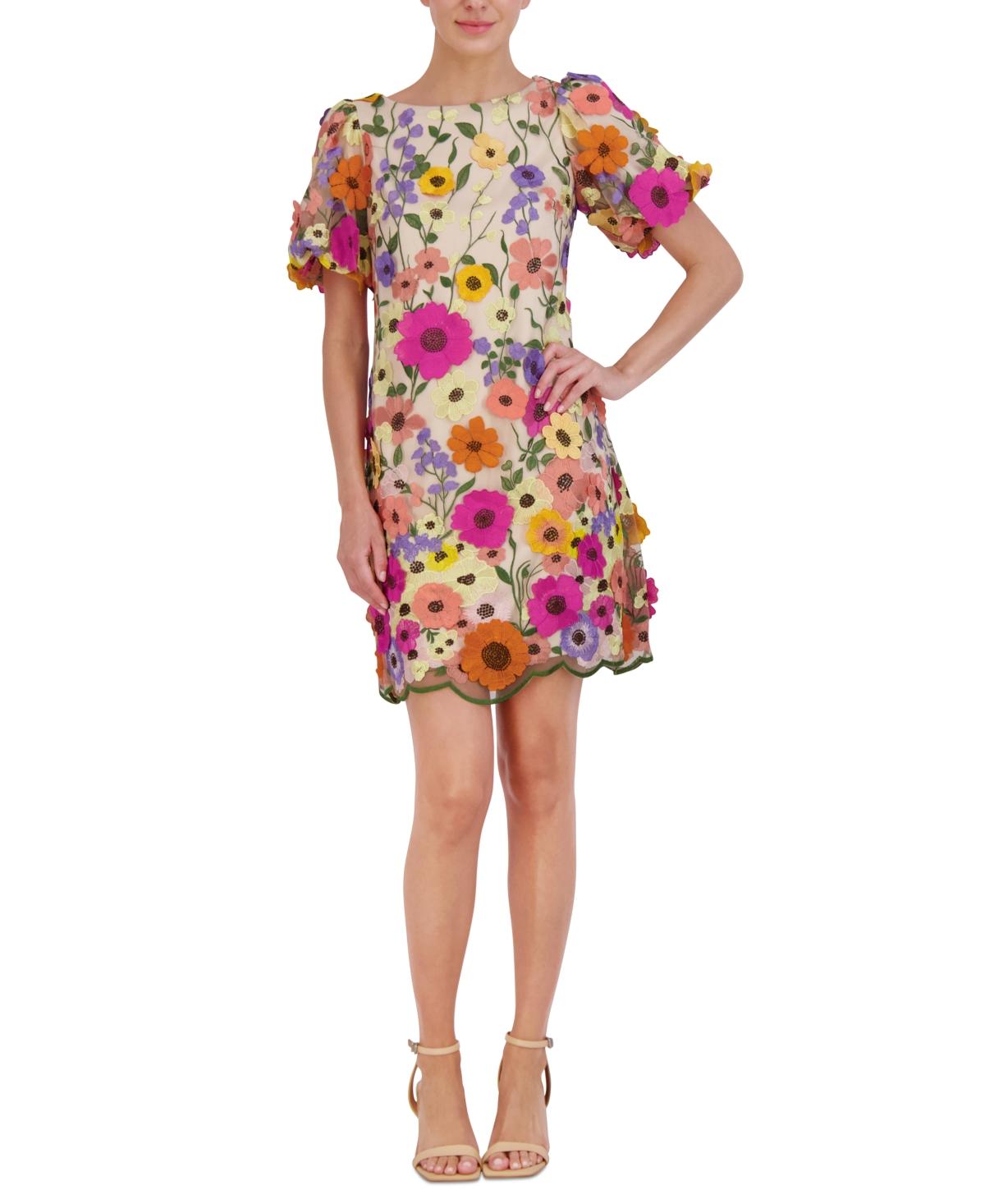 Eliza j floral sheath dress outlet