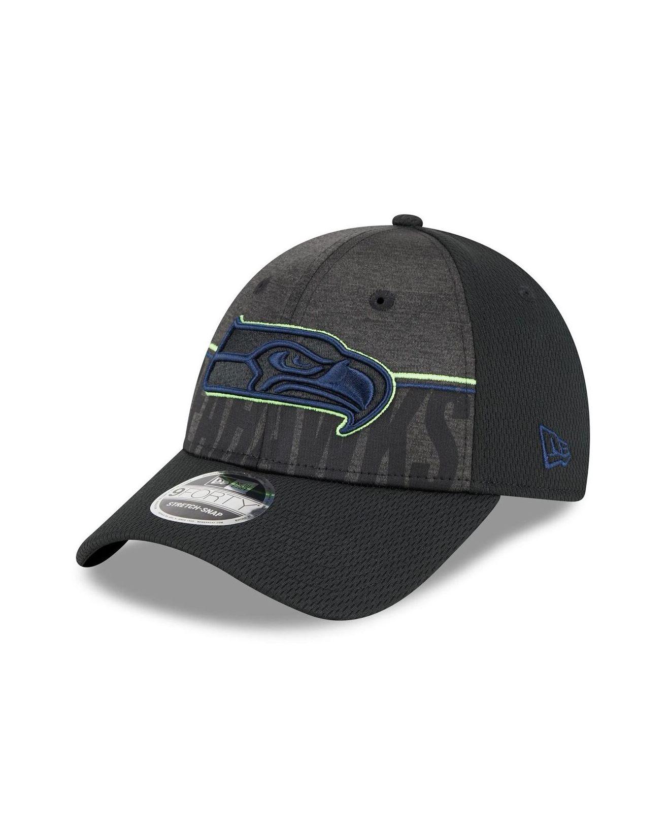 Men's New Era Navy Seattle Seahawks 2023 NFL Training Camp 39THIRTY Flex  Fit Hat