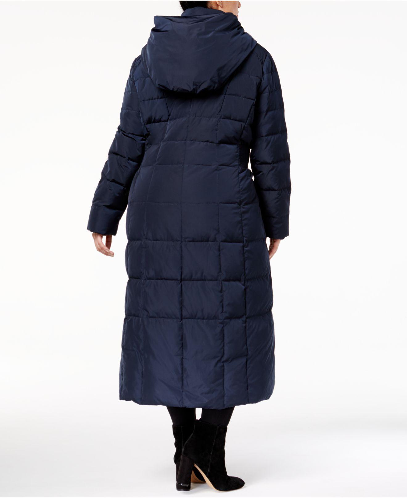cole haan layered down puffer coat