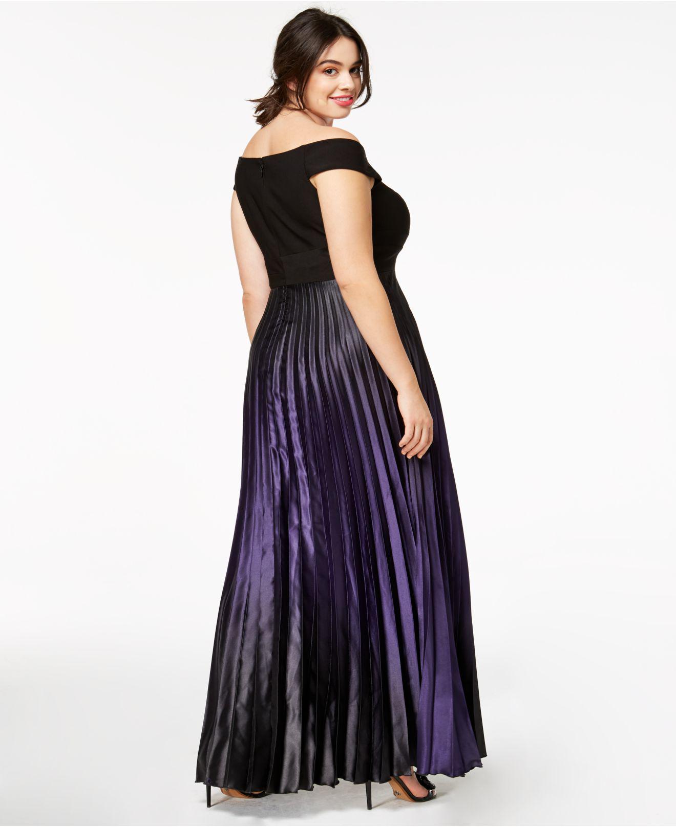 city chic ombre dress